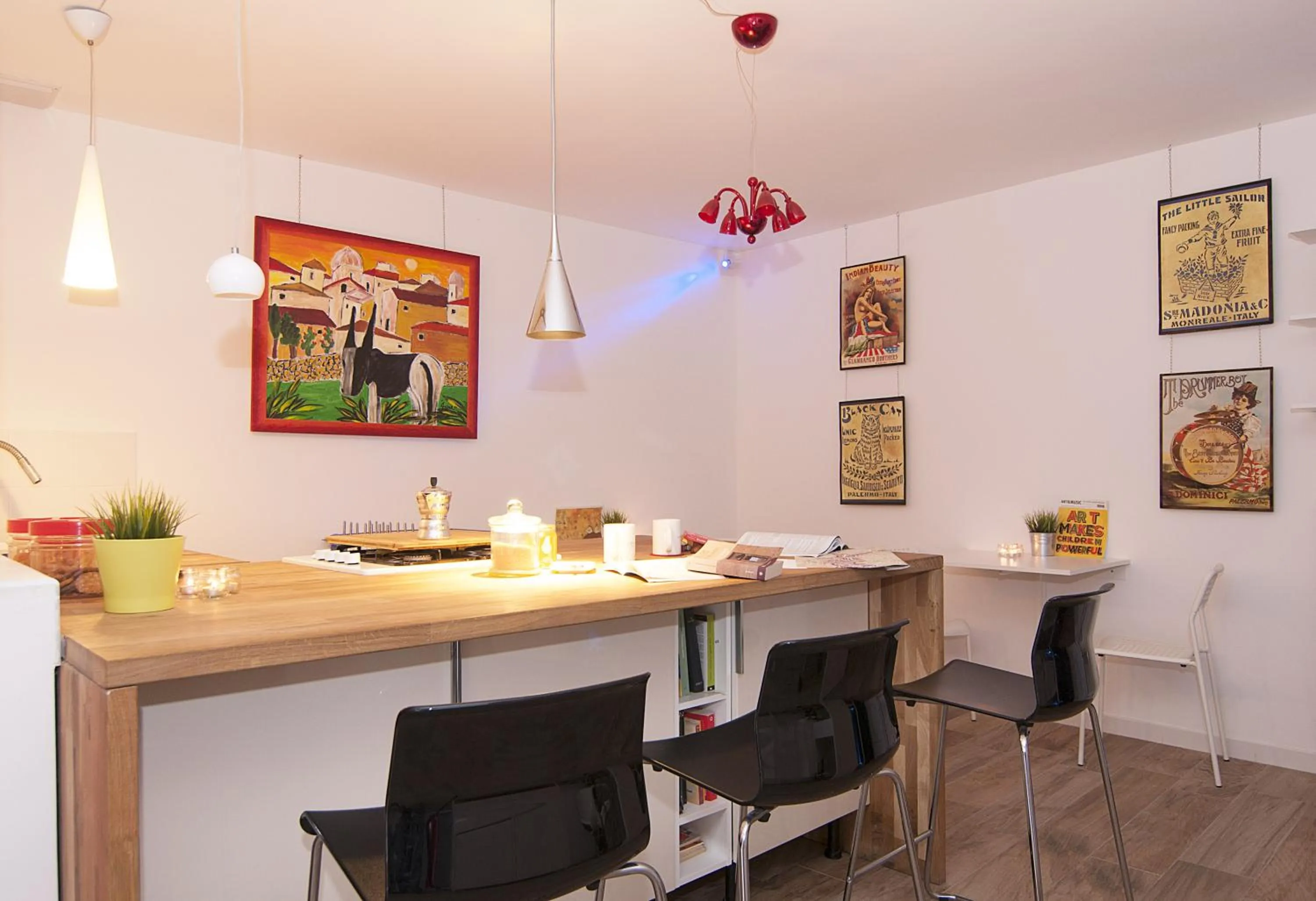 Lounge or bar in Modica Old Town Rooms