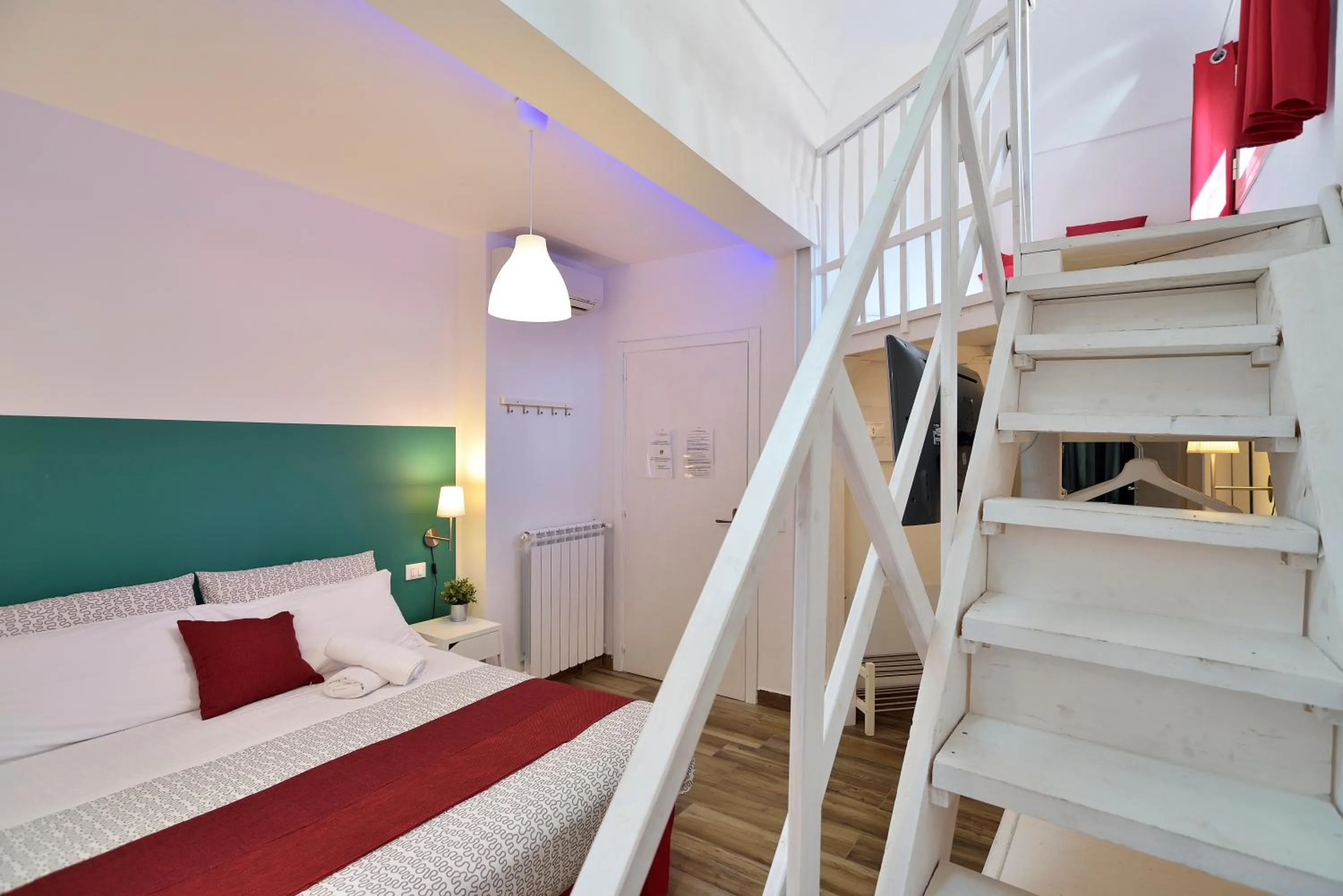 Decorative detail, Bed in Modica Old Town Rooms