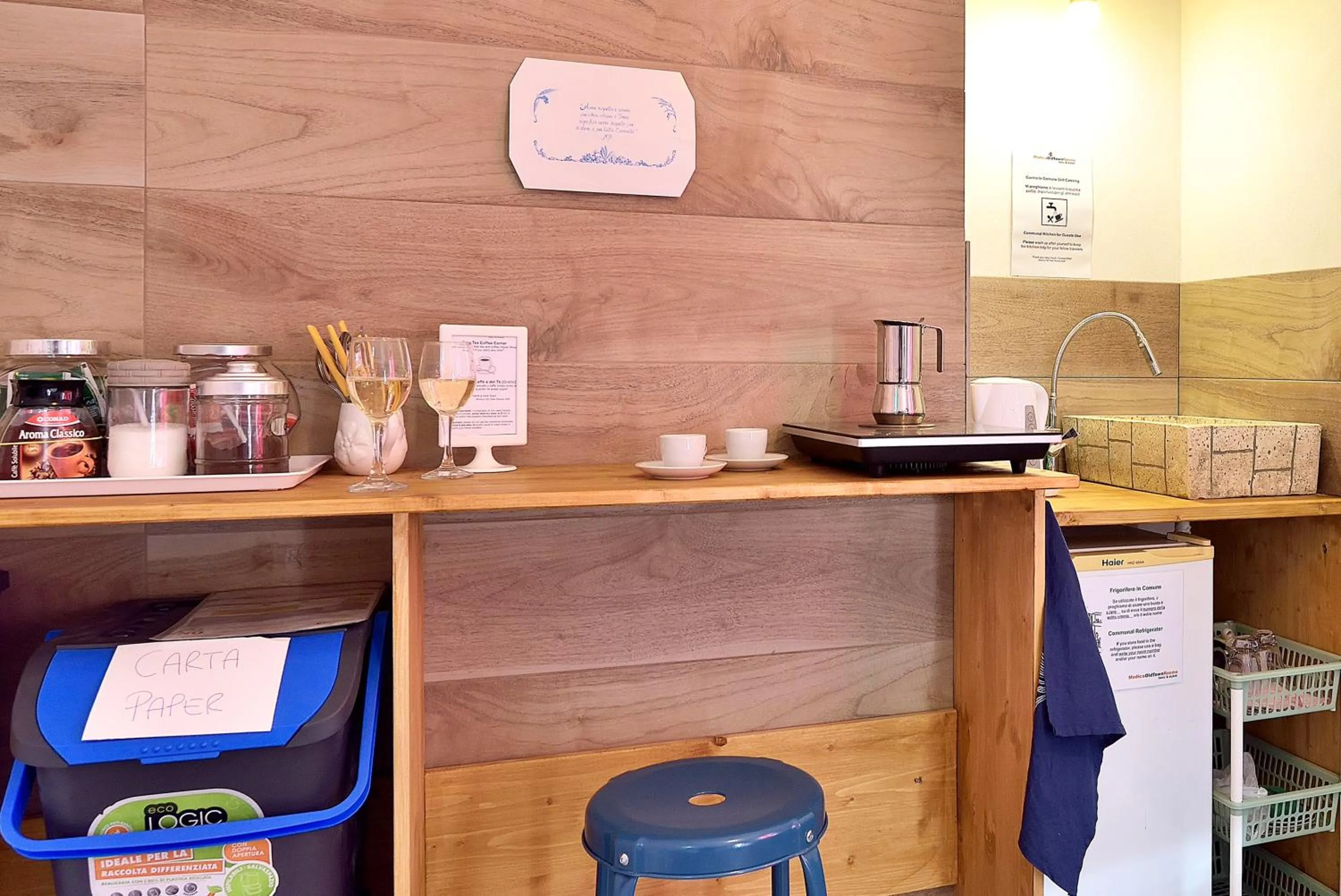 Coffee/tea facilities in Modica Old Town Rooms