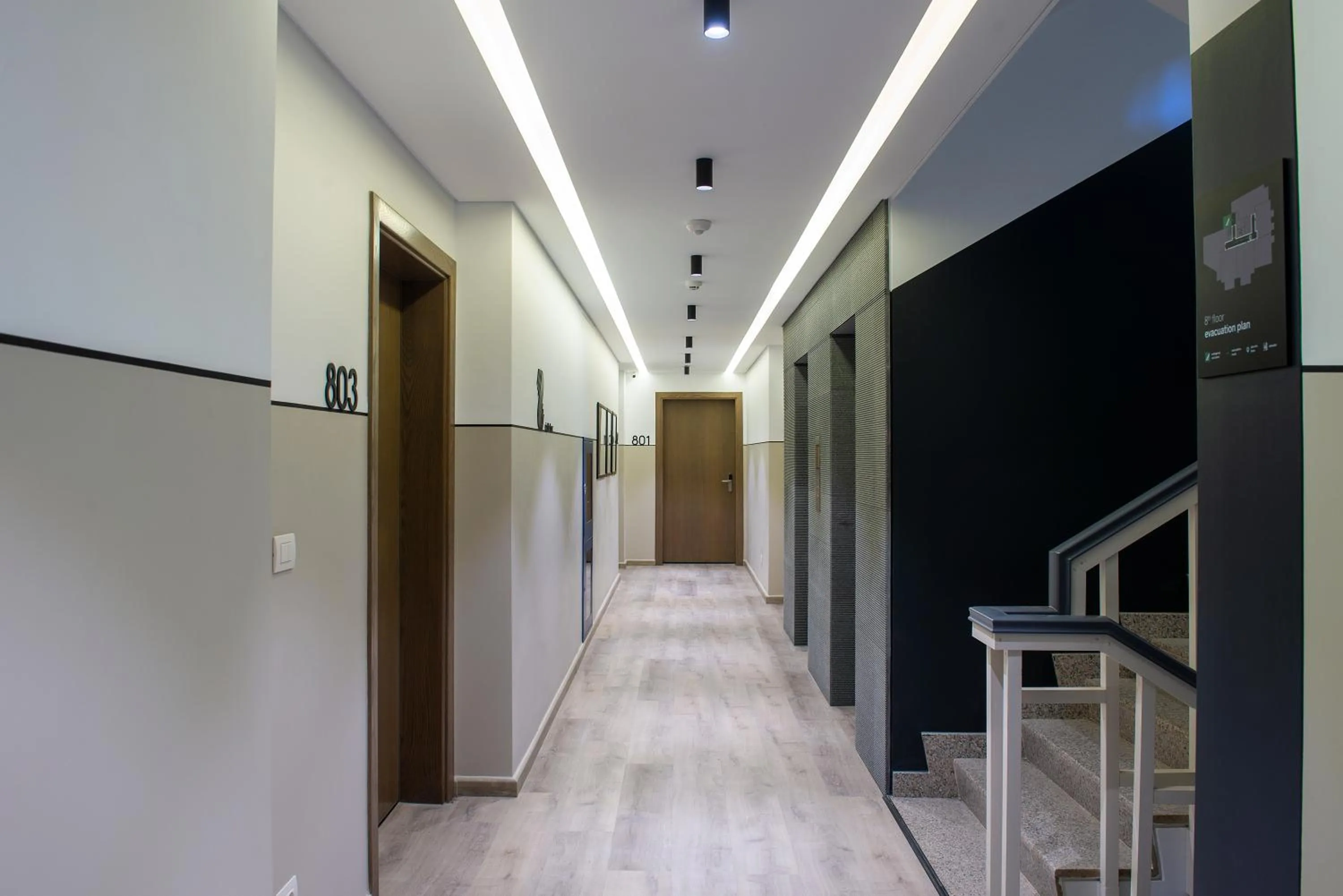 Property building in ZUR Studios and Suites