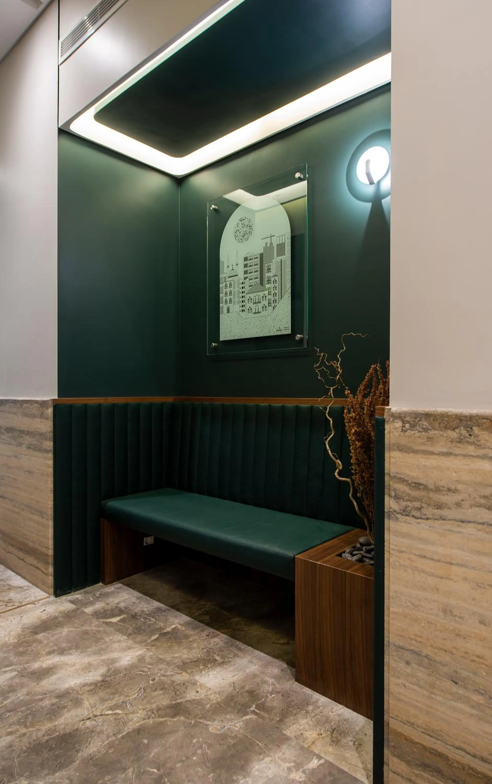 Lobby or reception in ZUR Studios and Suites