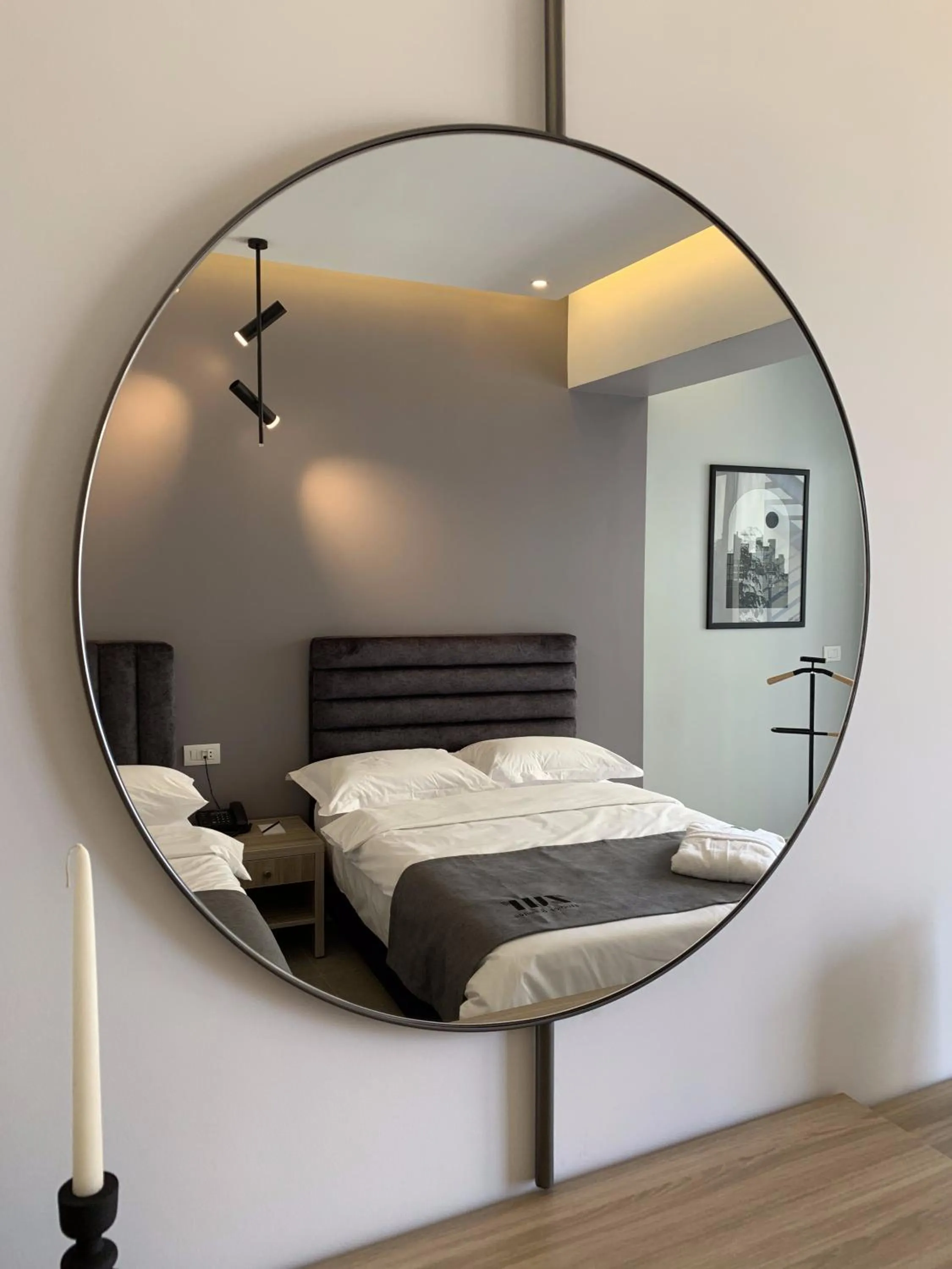 Bed in ZUR Studios and Suites