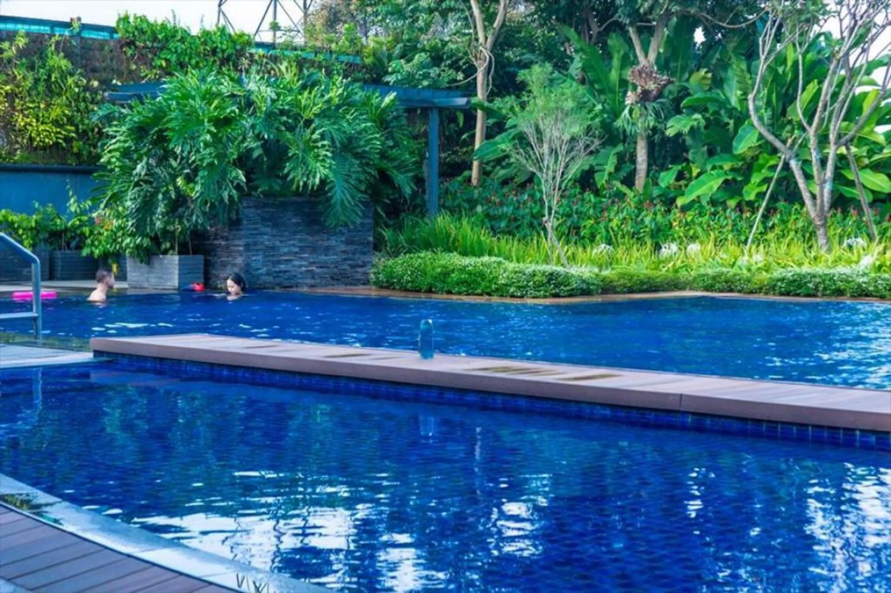 Swimming pool in Luxurious Modern Villa at Vimala Hills