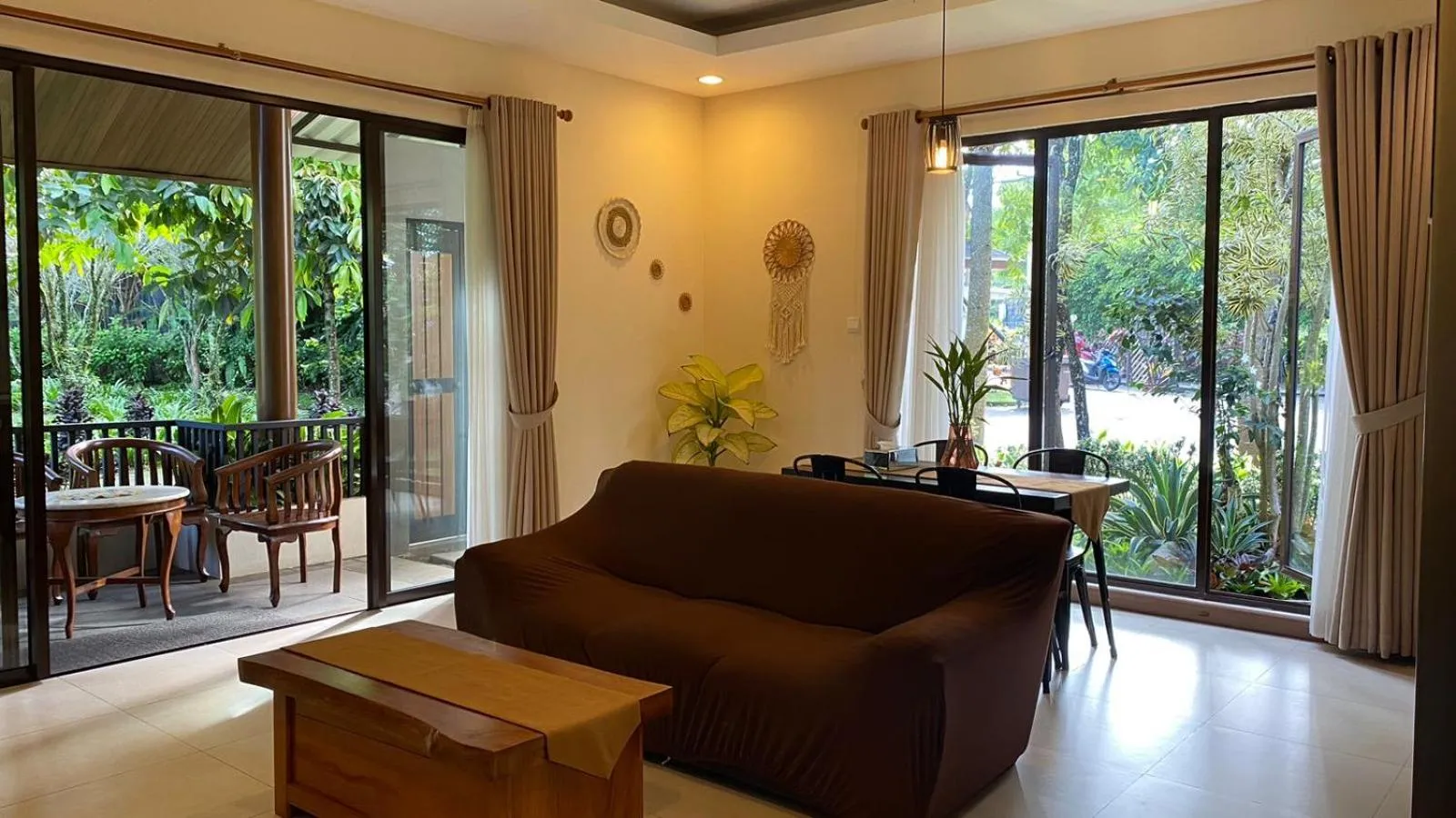 Communal lounge/ TV room in Luxurious Modern Villa at Vimala Hills