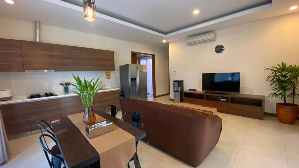 Communal lounge/ TV room in Luxurious Modern Villa at Vimala Hills