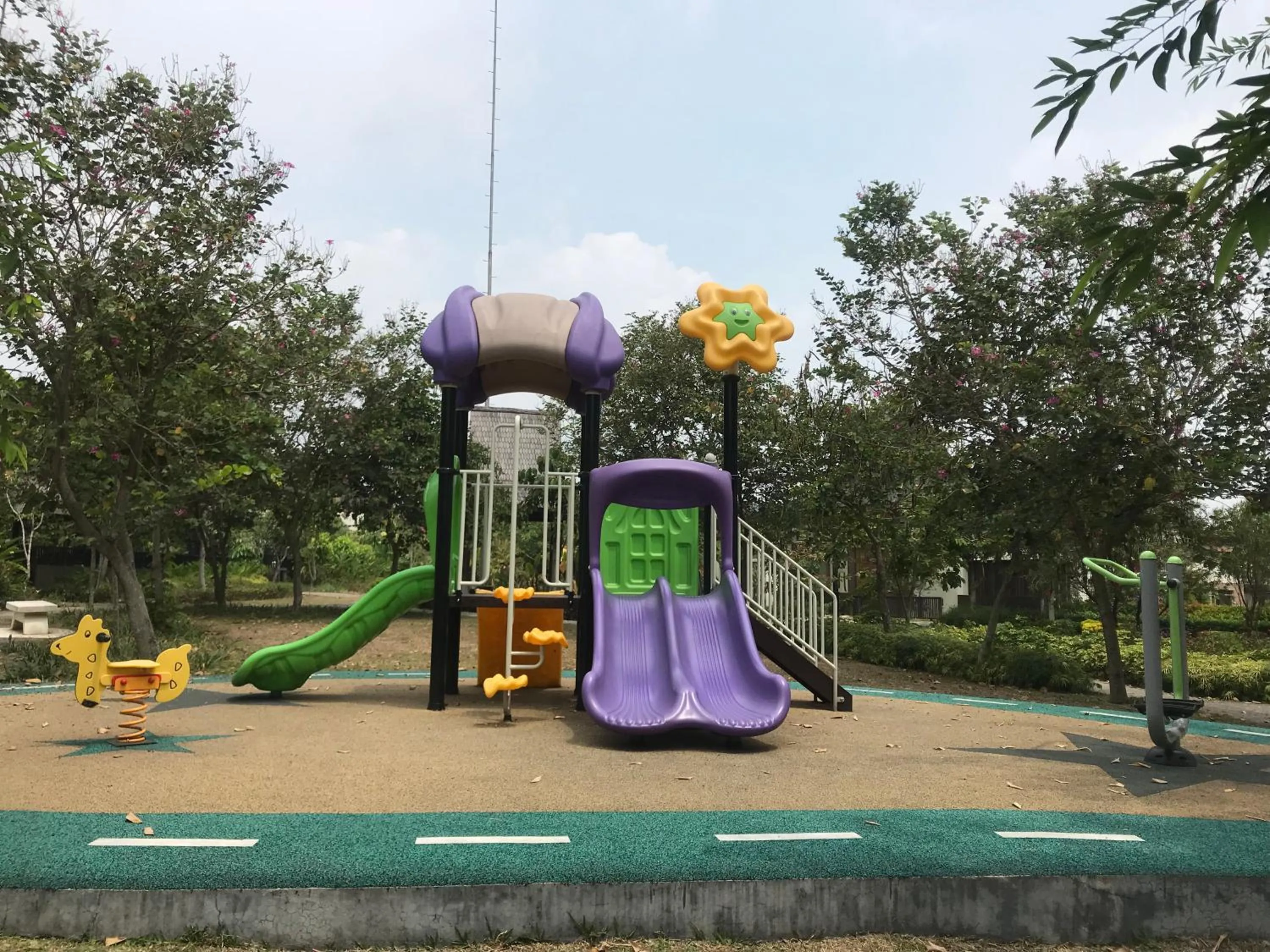 Children play ground in Luxurious Modern Villa at Vimala Hills