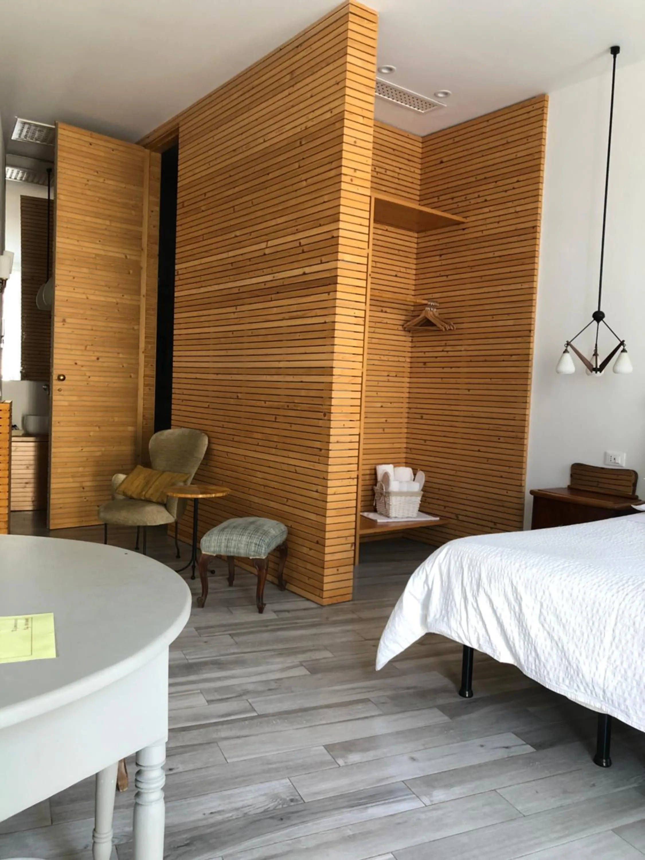 air conditioner, Bed in Room 55