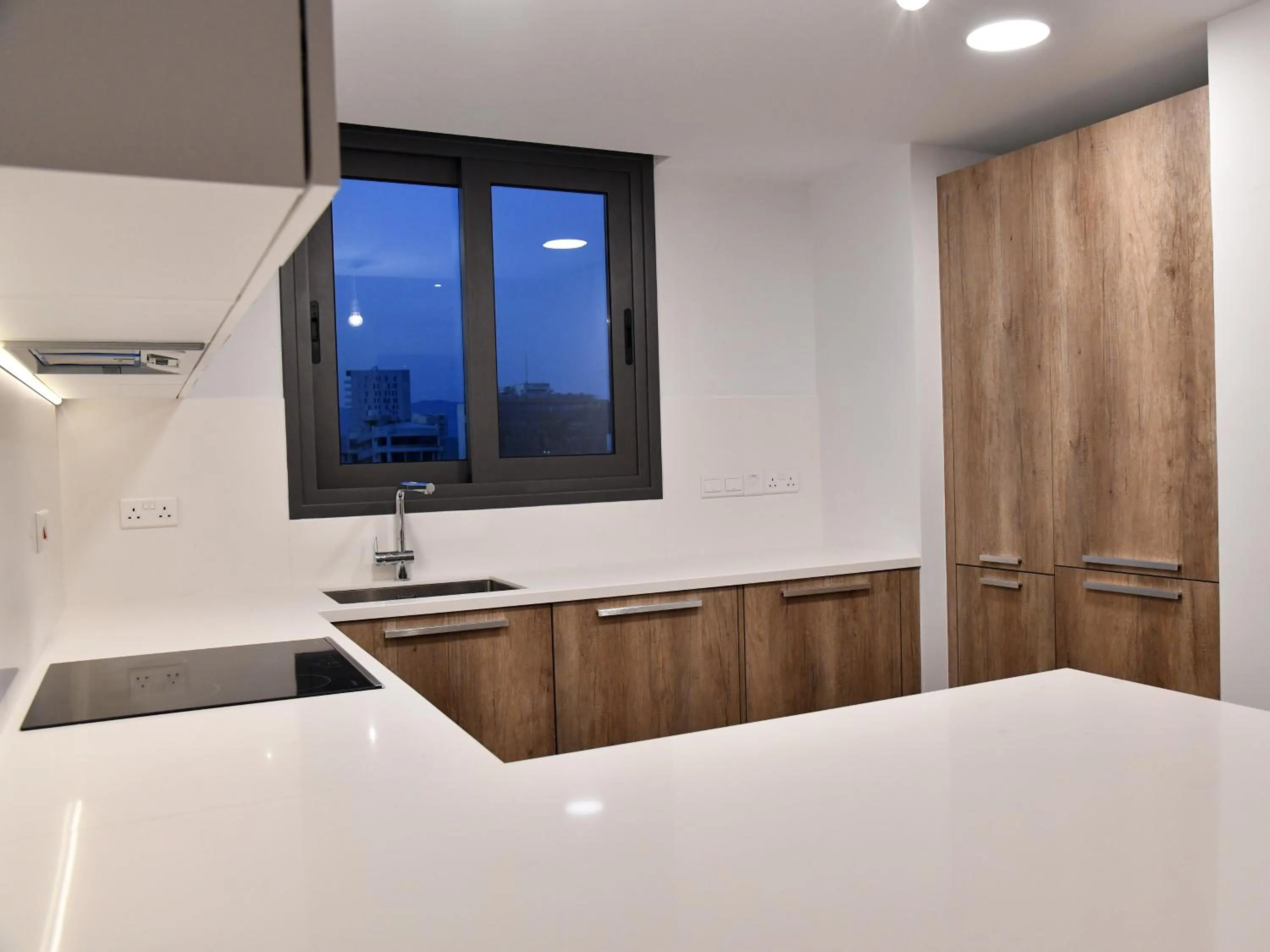 Kitchen or kitchenette in BAZ TOWER