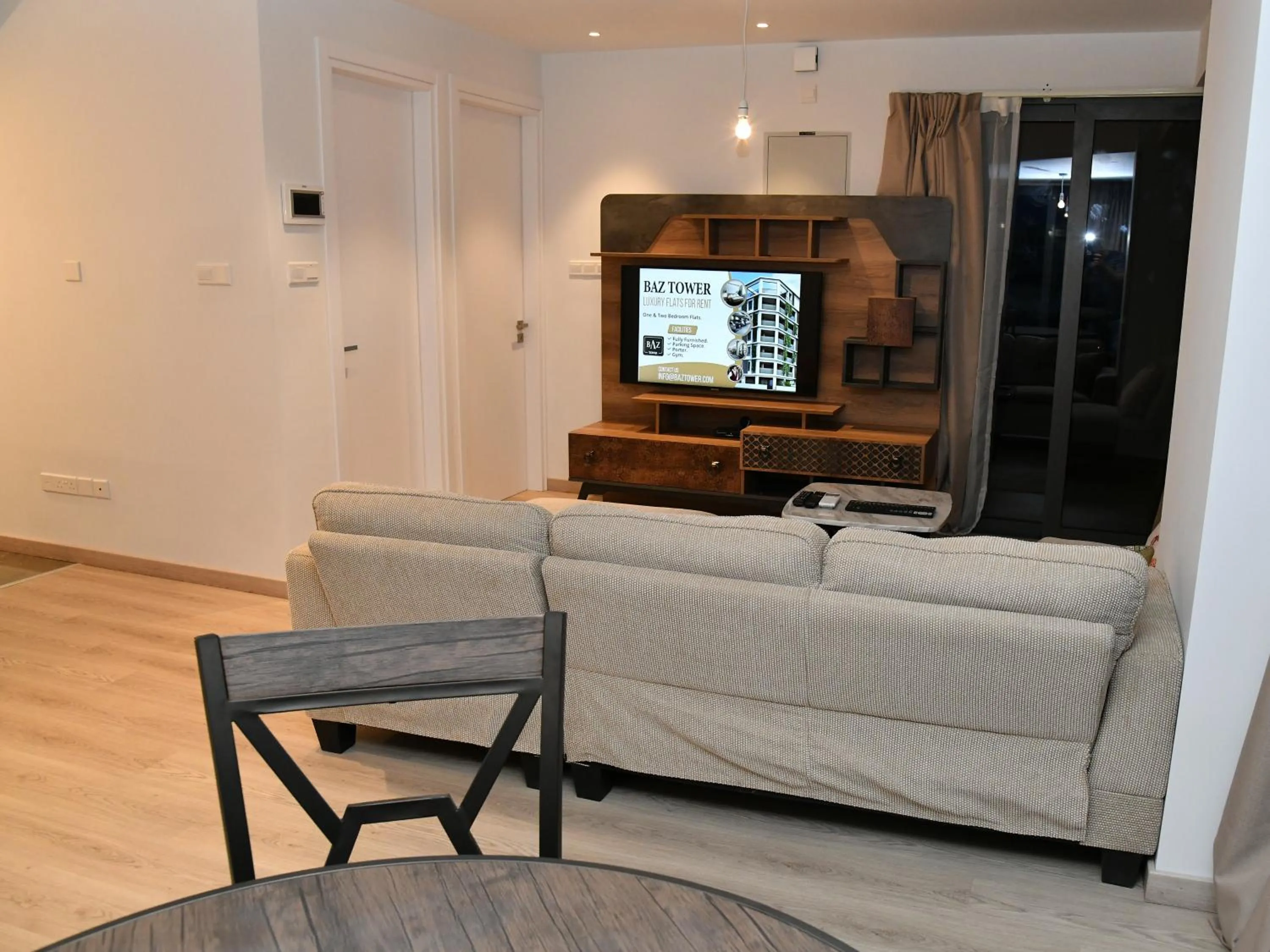 Communal lounge/ TV room in BAZ TOWER