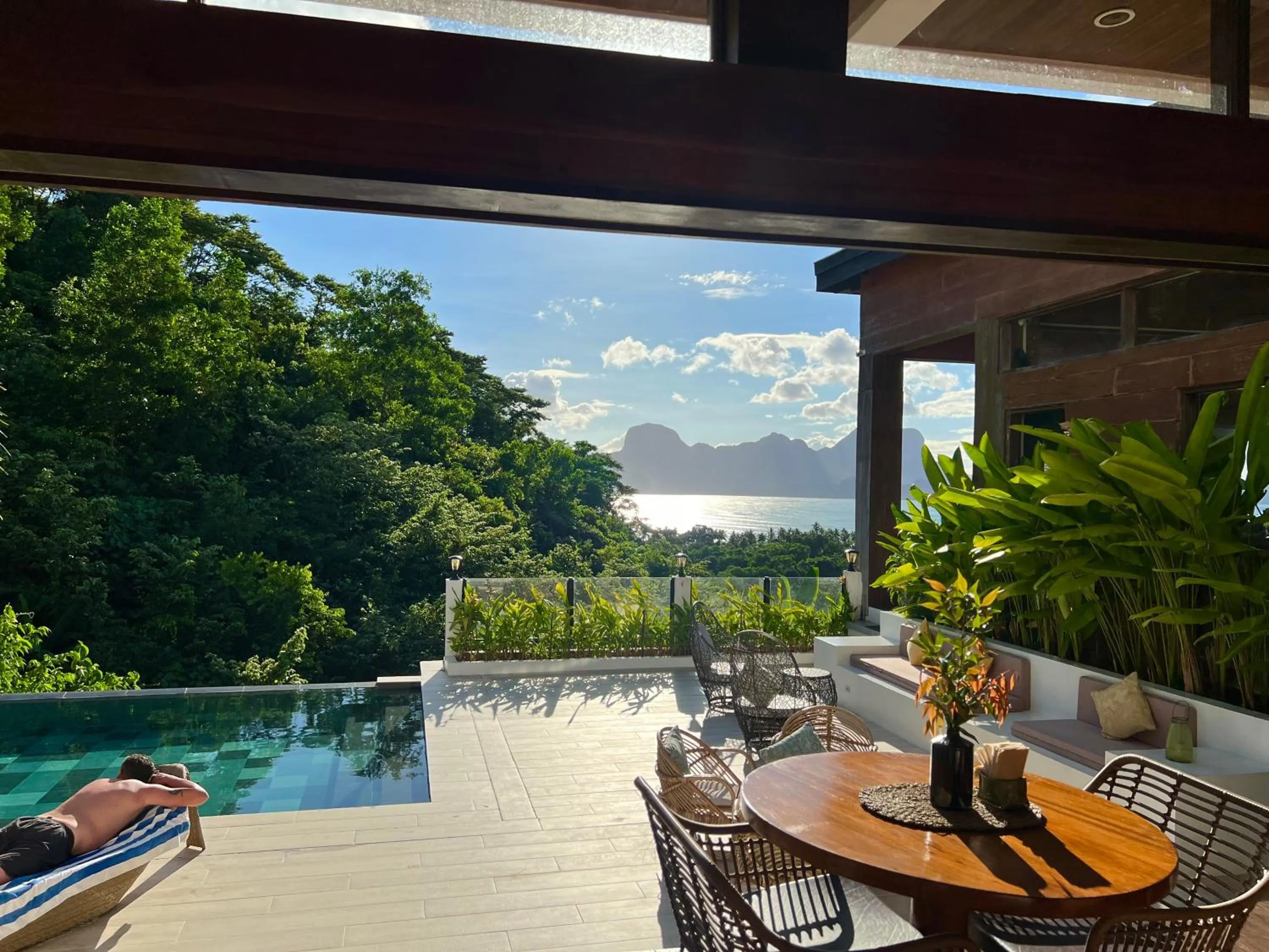 Patio in Ahana Resort El Nido