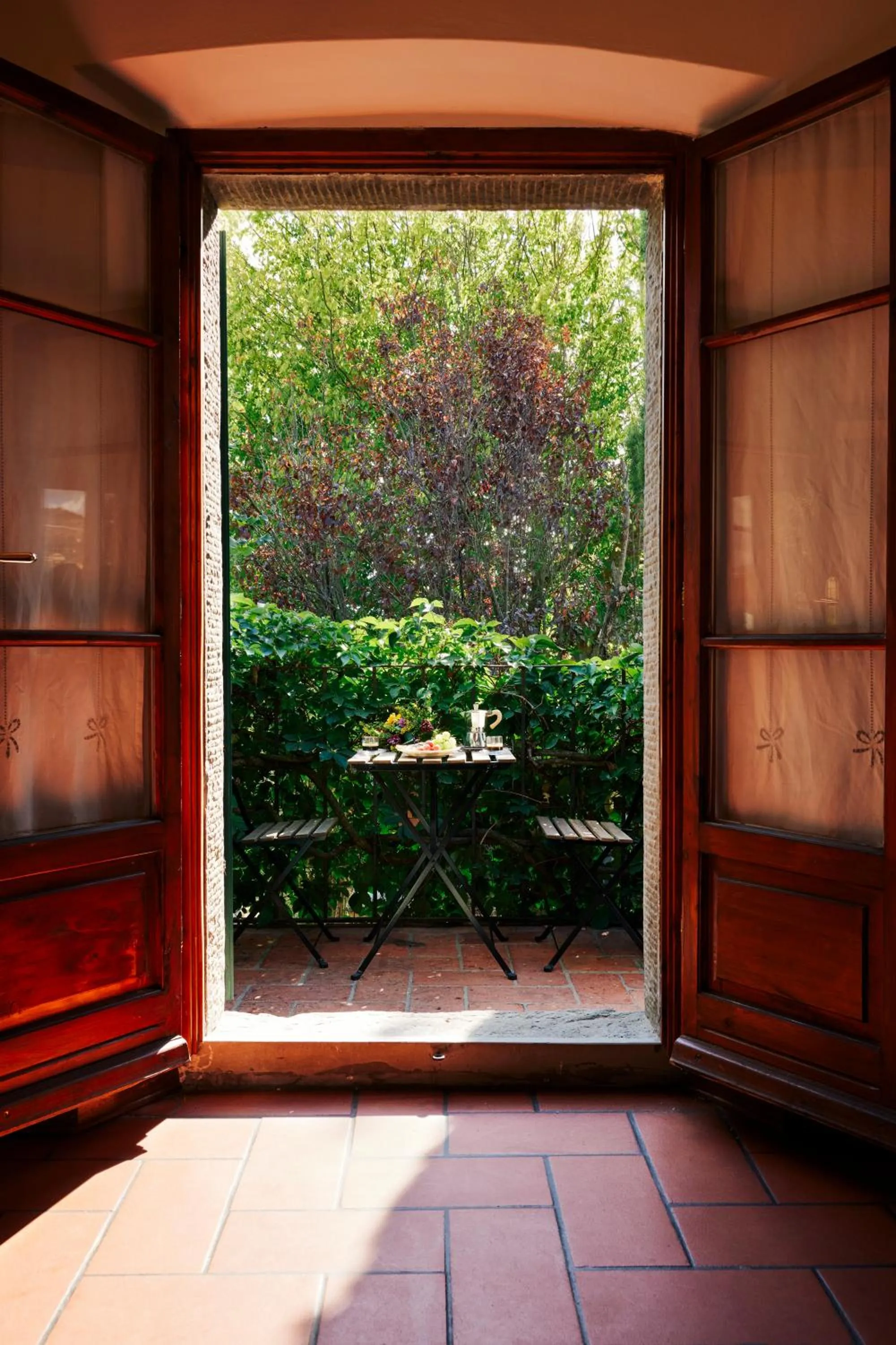 Balcony/Terrace in Agriturismo Il Borgo
