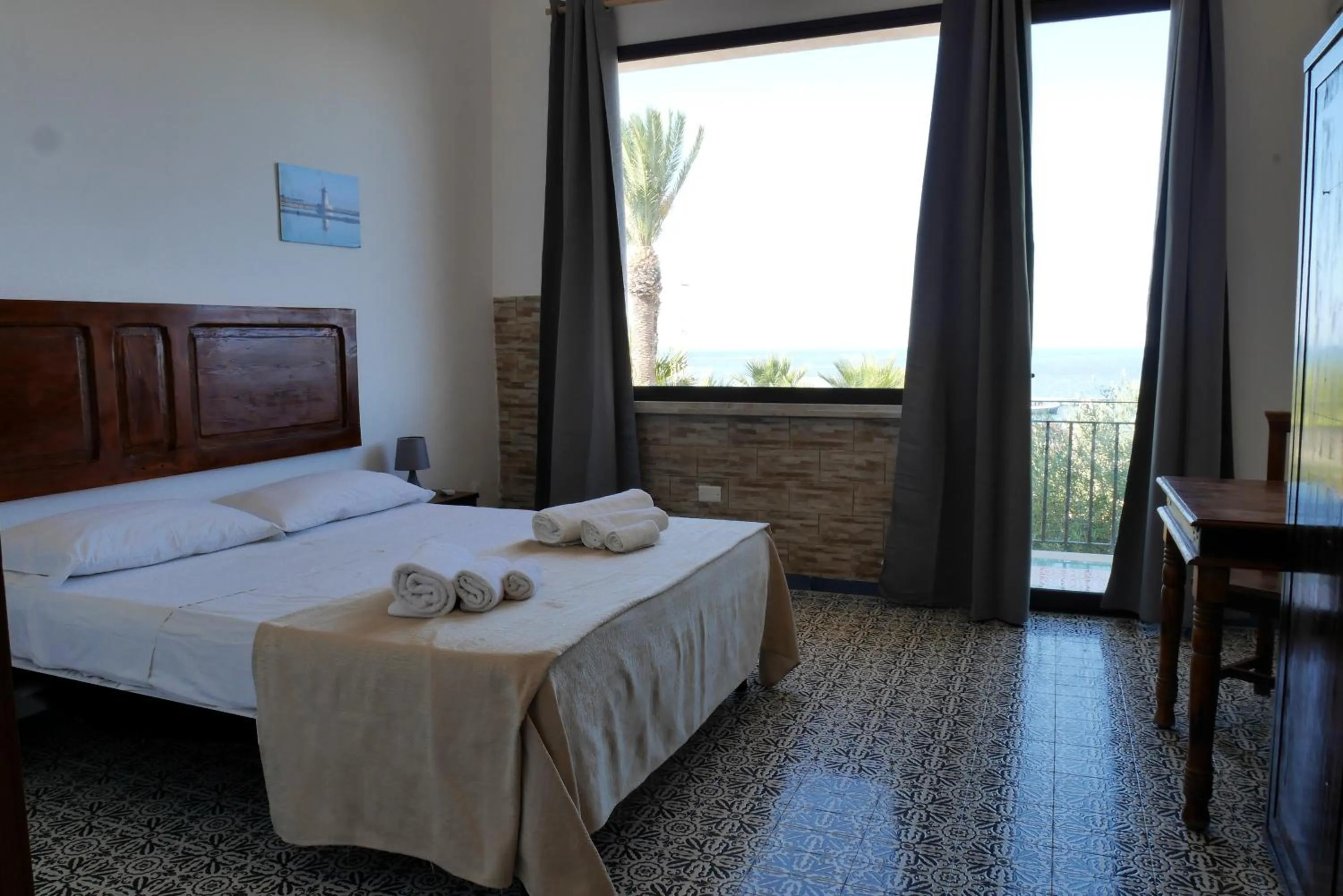 Balcony/Terrace in B&B Al Vecchio Pontile B&B MARSALA