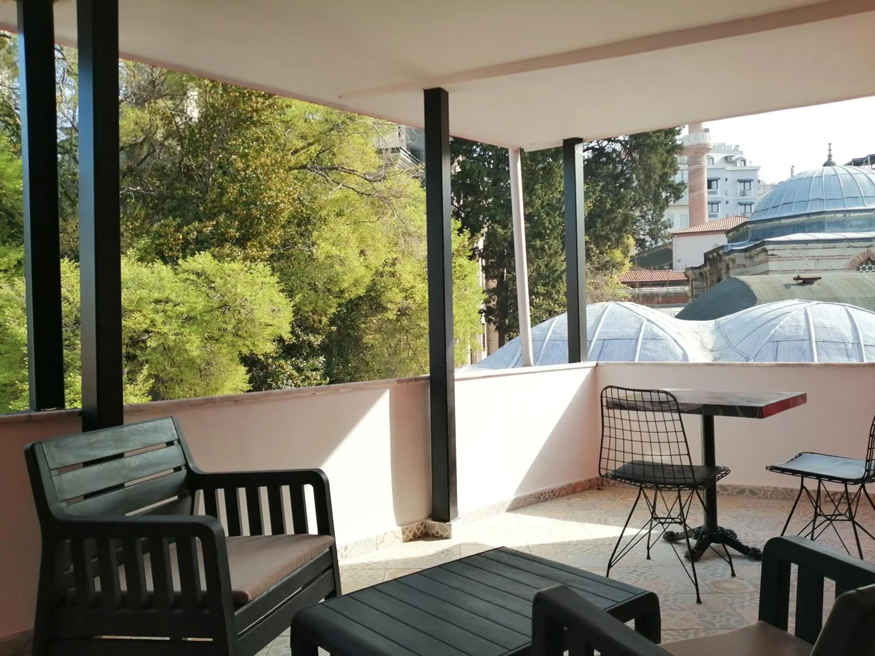 Balcony/Terrace in Emirhan Guesthouse & Suites