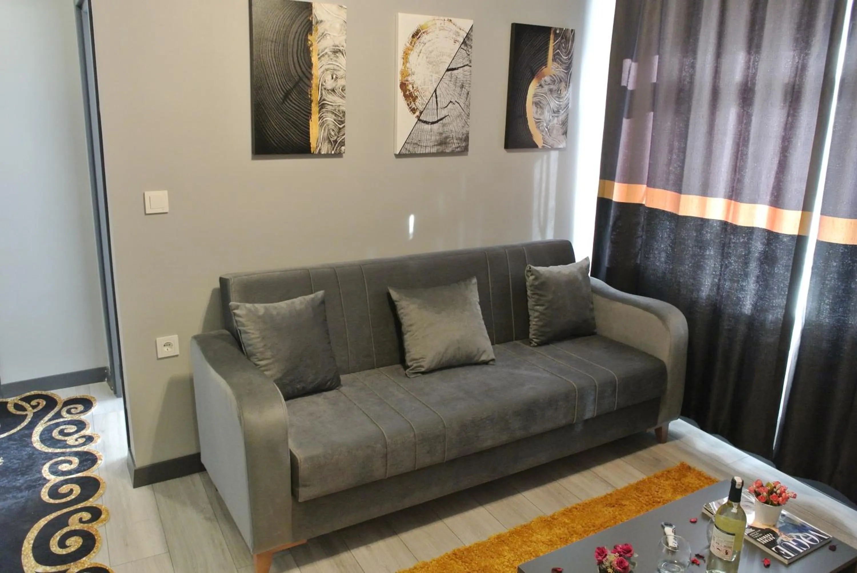 Living room in Emirhan Guesthouse & Suites