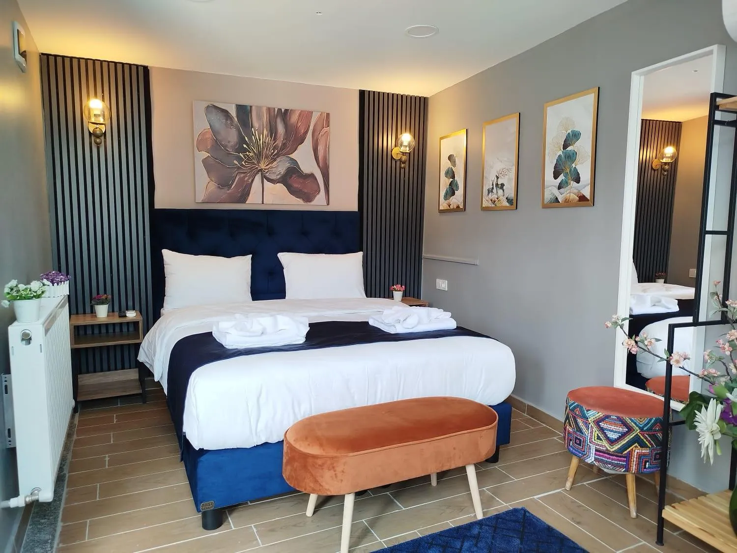 Bed in Emirhan Guesthouse & Suites