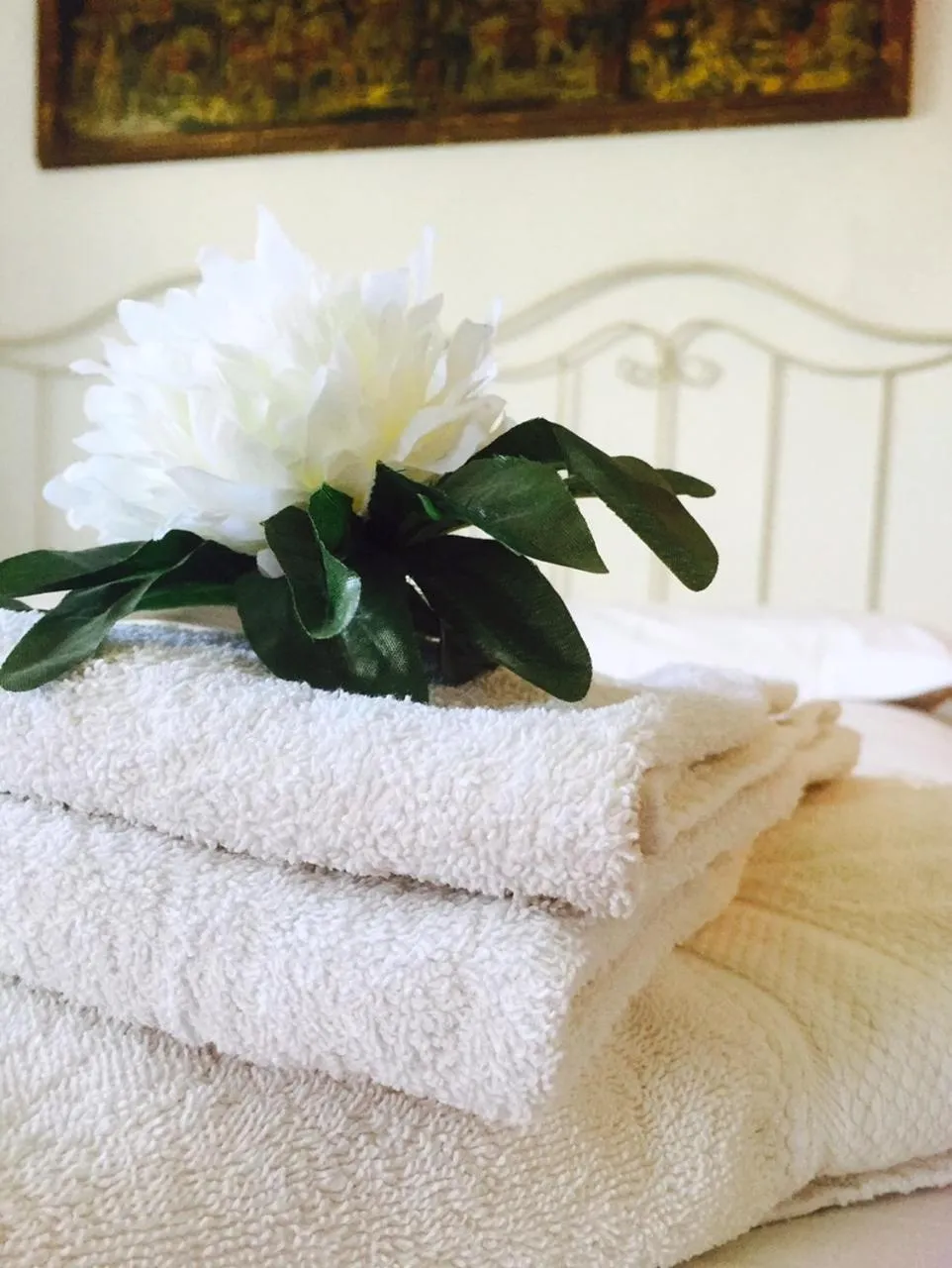 Bed in Rosso Del Chianti