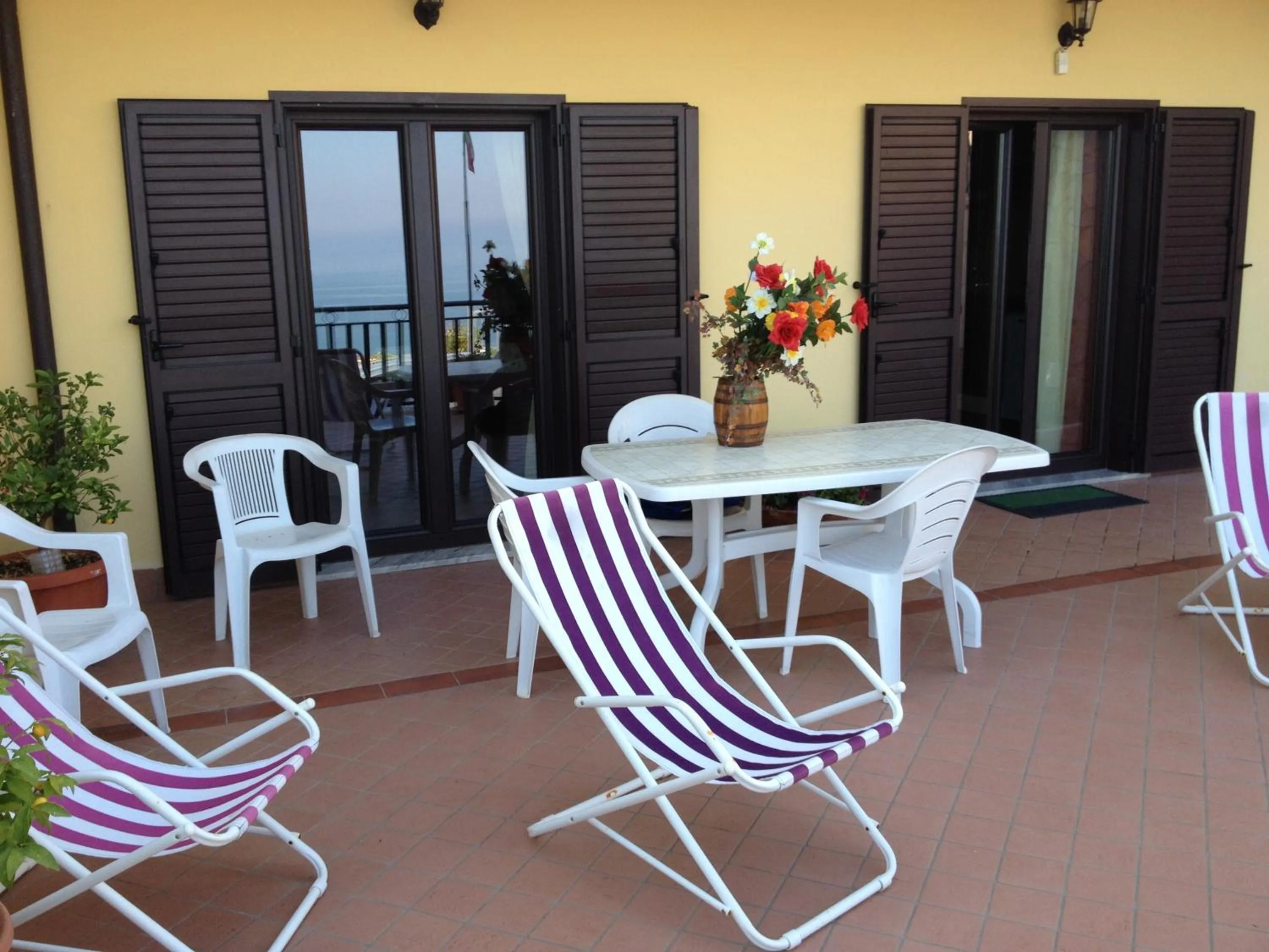 Balcony/Terrace in B&B L'Ancora