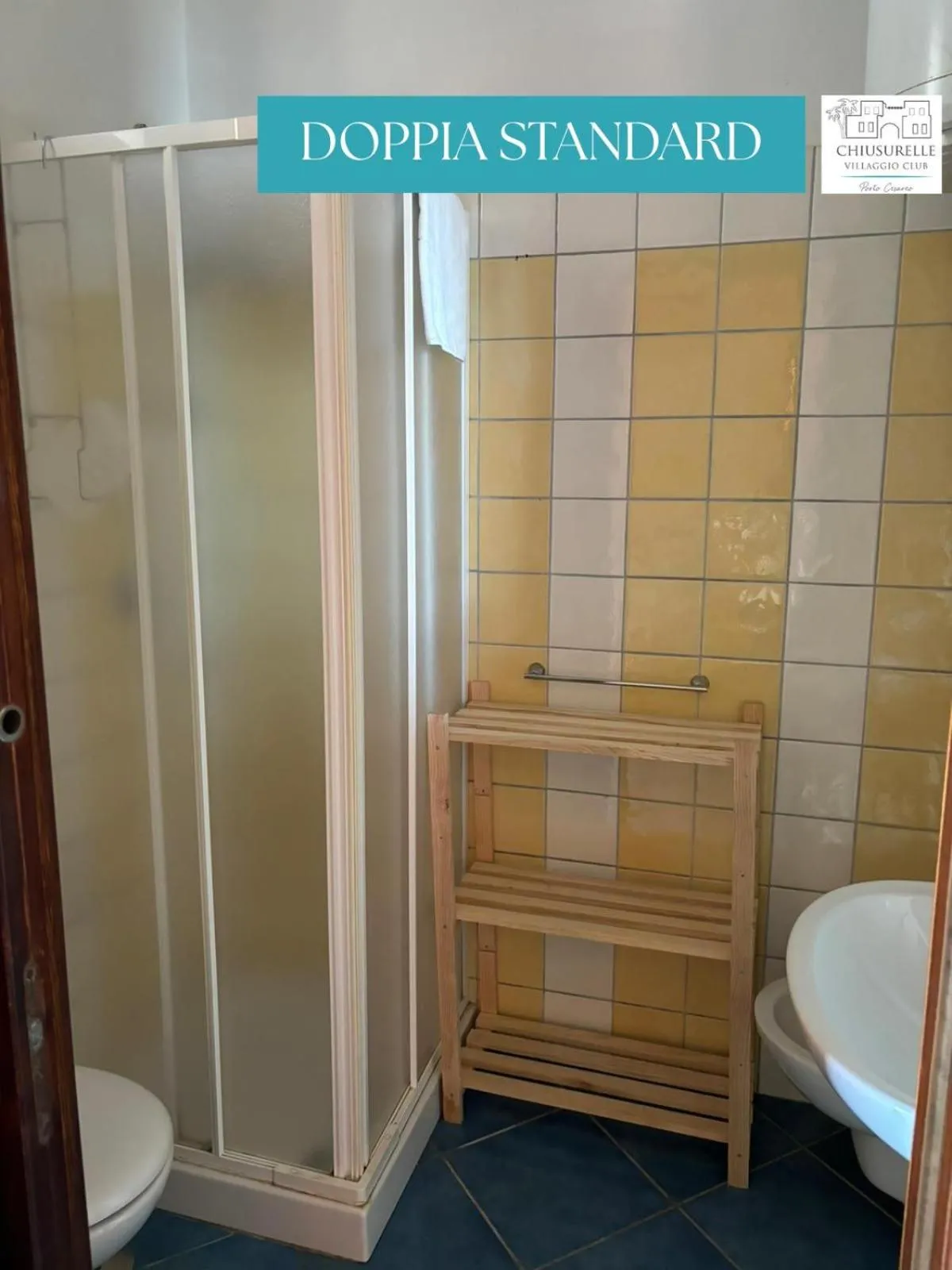 Bathroom in Chiusurelle Village Resort