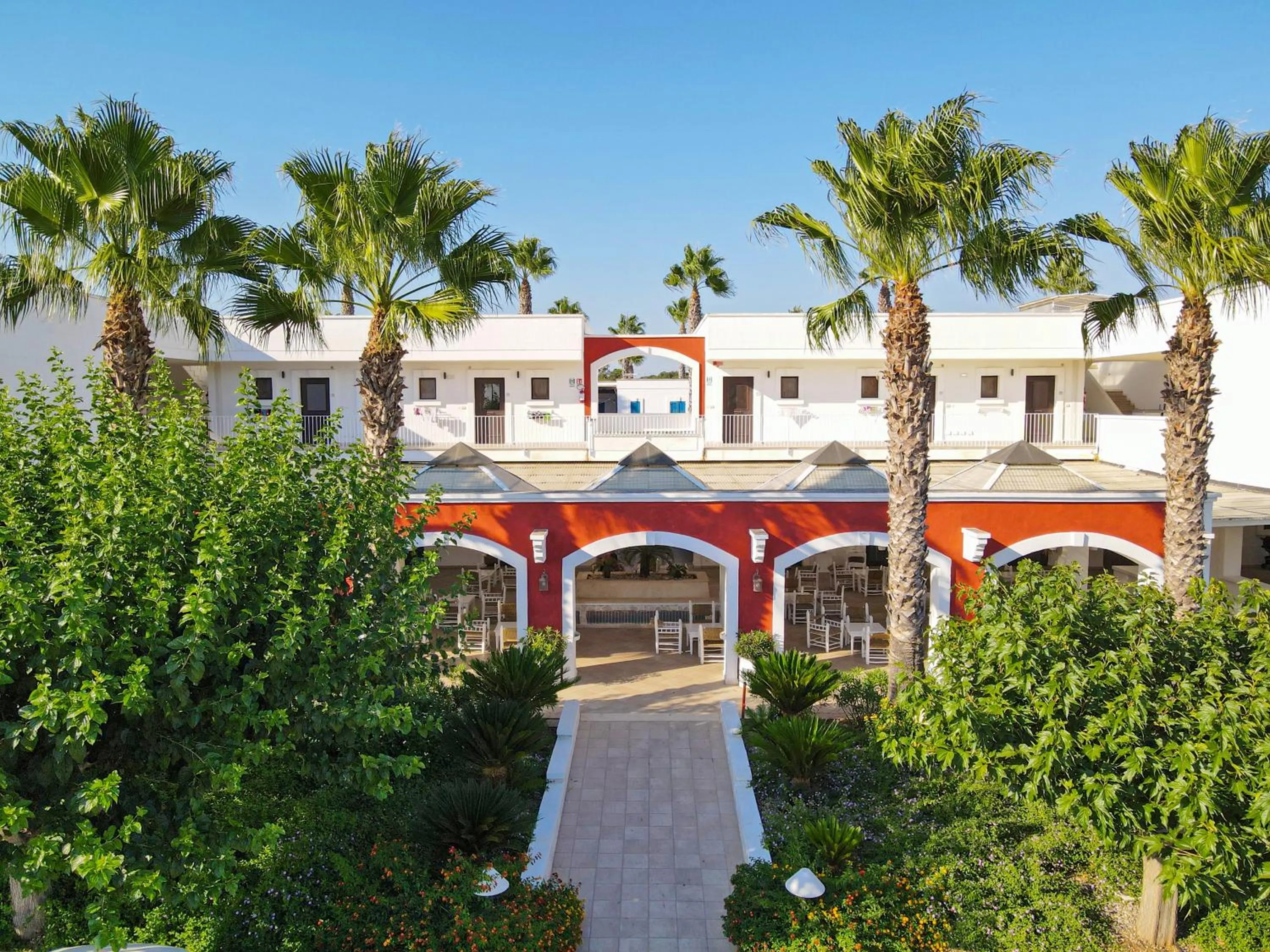 Property building in Chiusurelle Village Resort