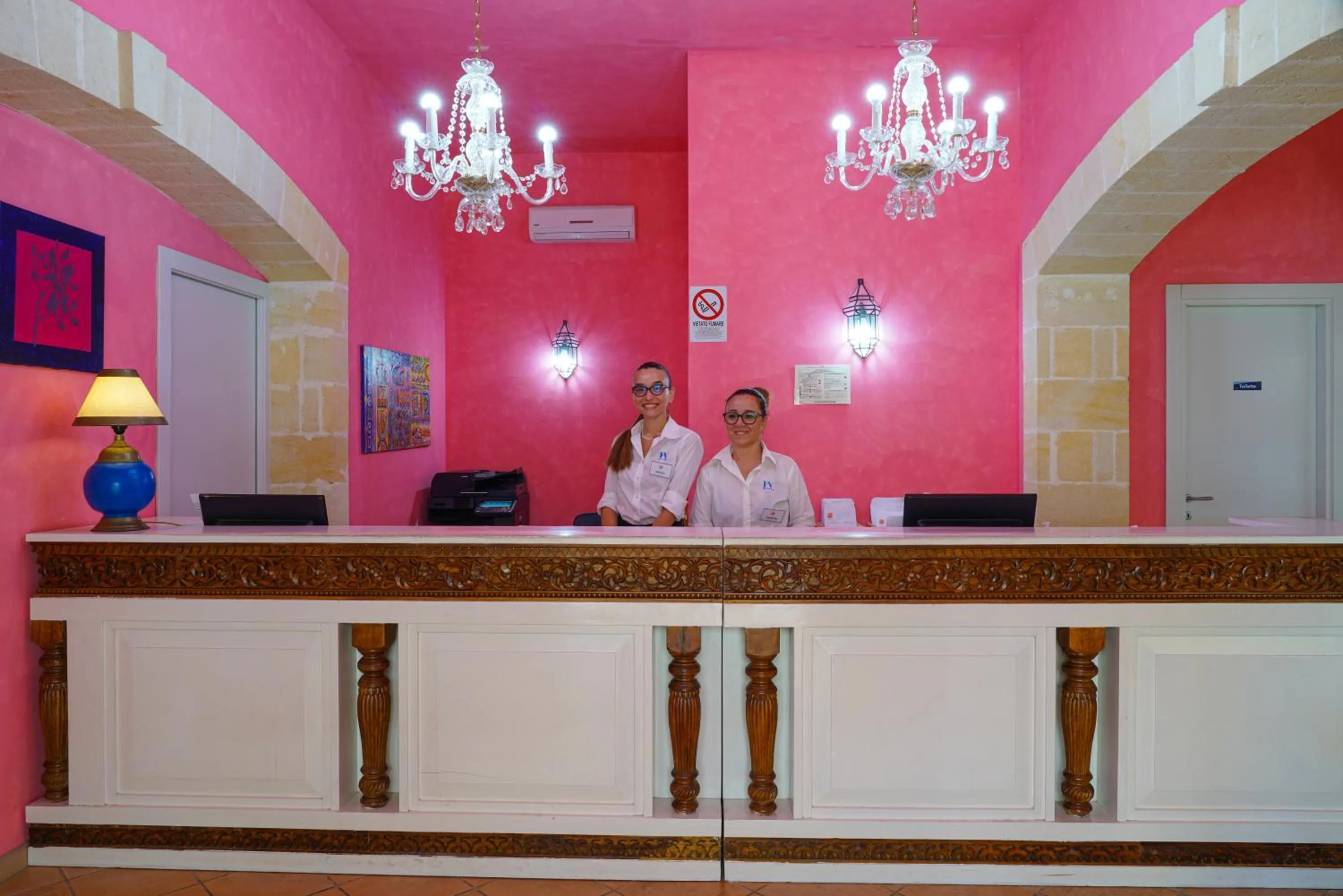 Lobby or reception in Chiusurelle Village Resort