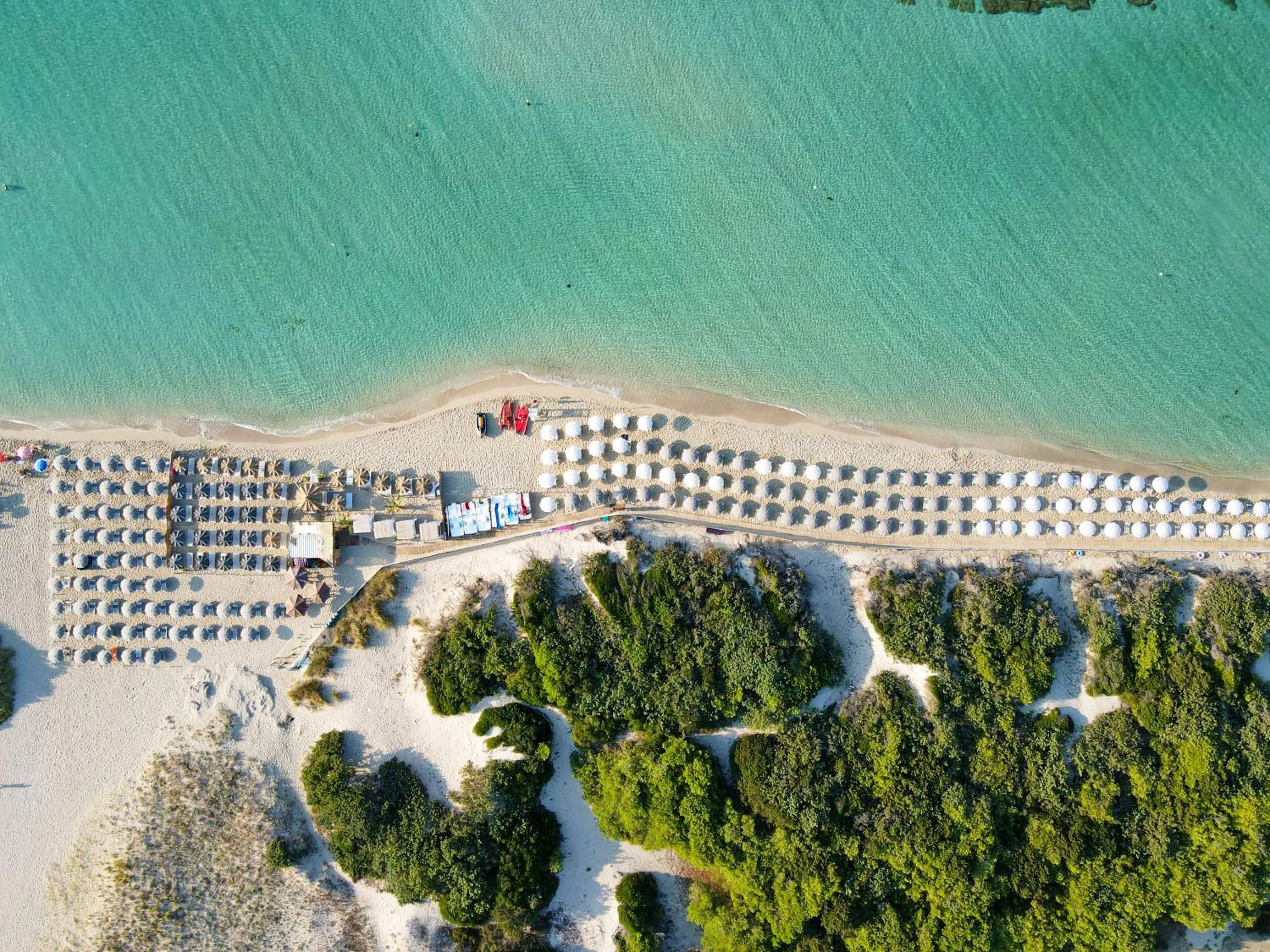 Beach in Chiusurelle Village Resort