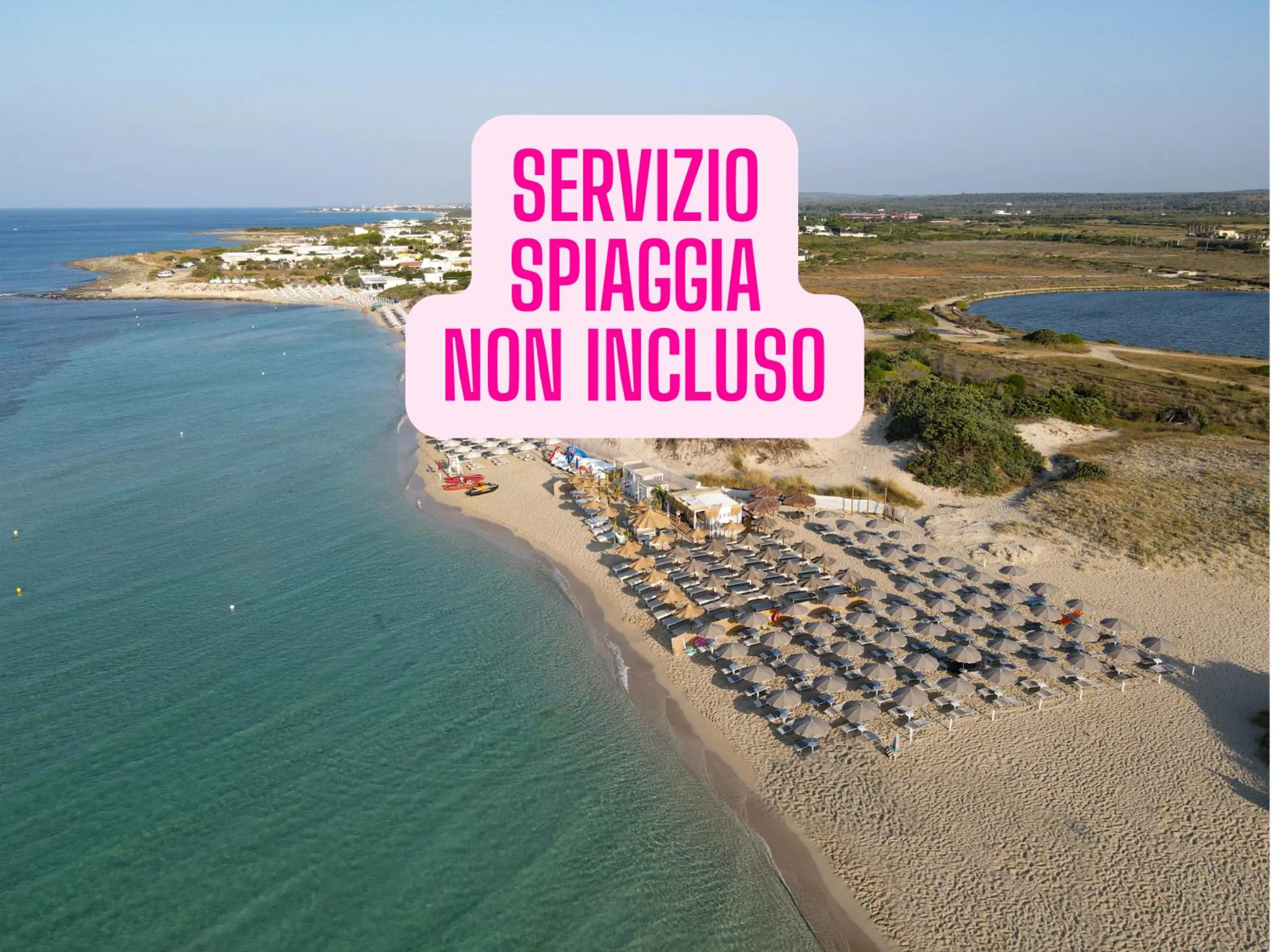 Text overlay in Chiusurelle Village Resort