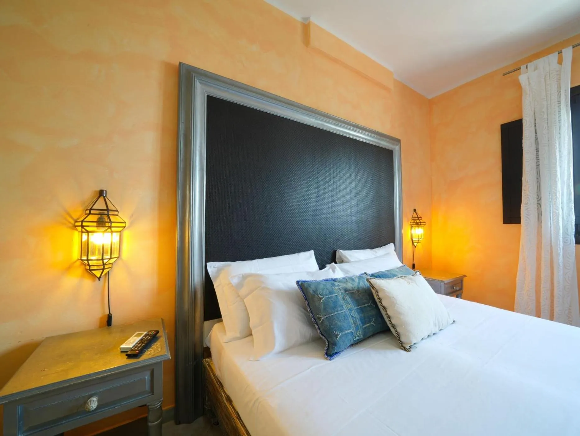 Bed in Chiusurelle Village Resort