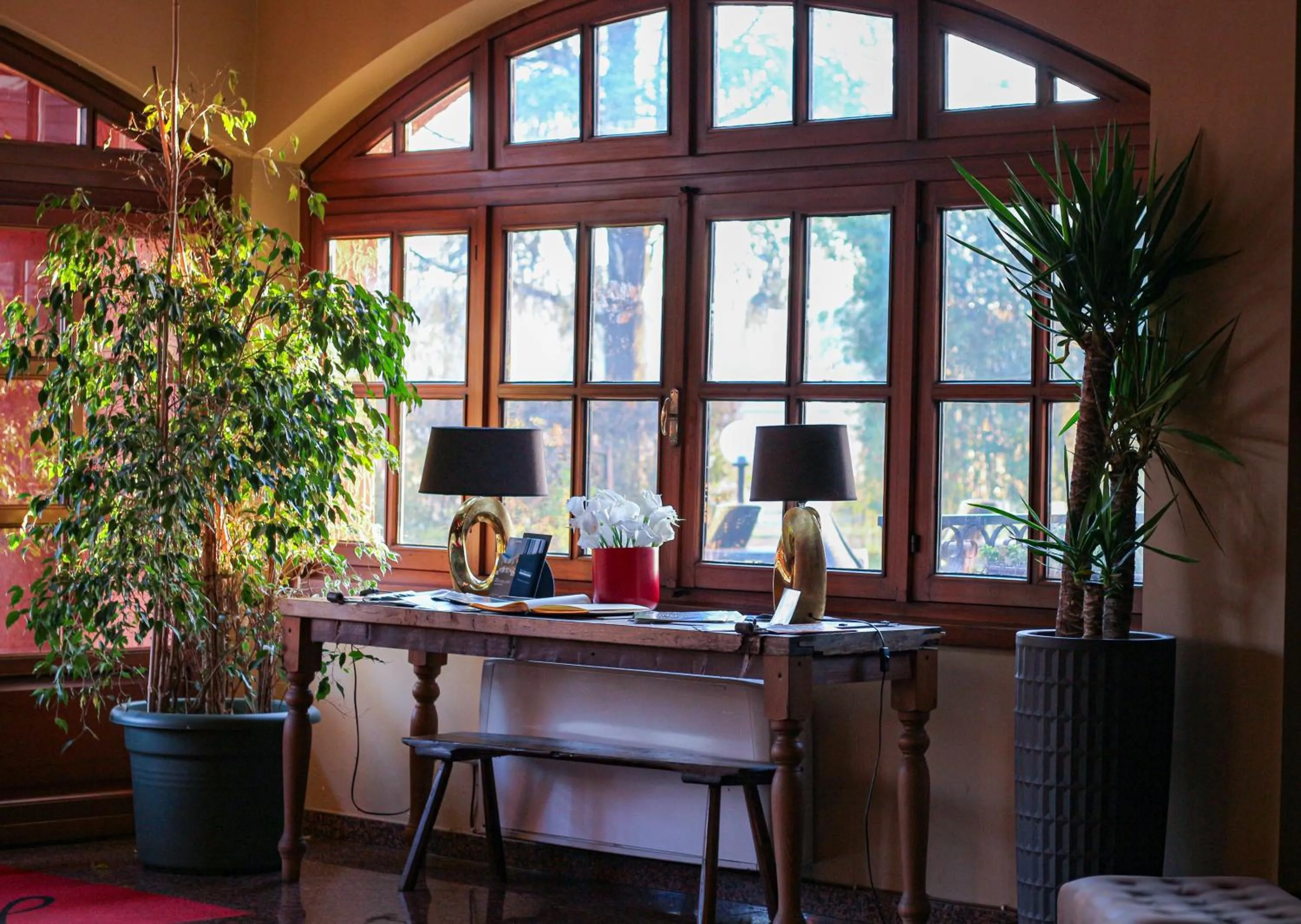 Lobby or reception in Hotel Erbaluce