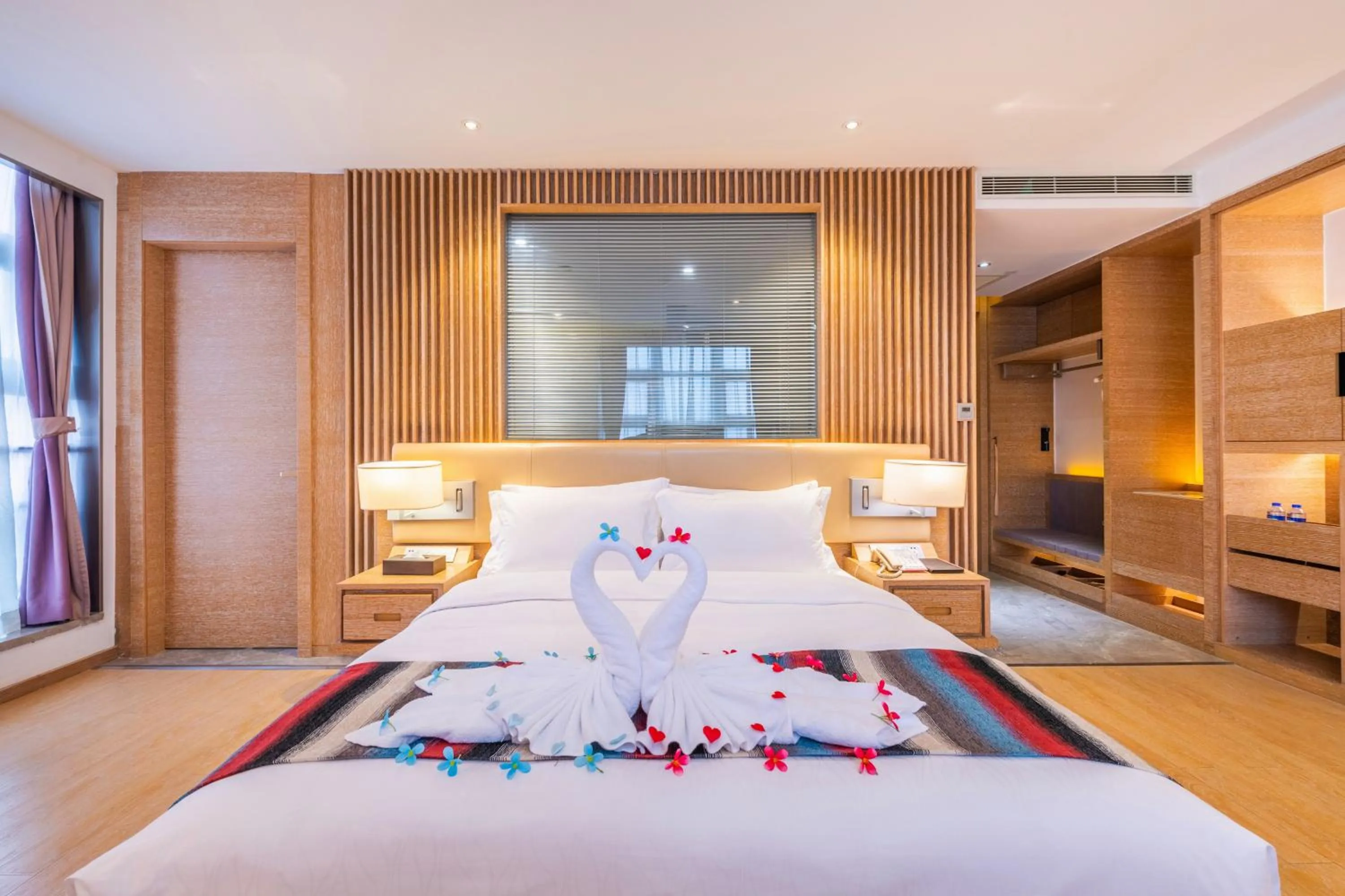 Bed in Novotel Huashan