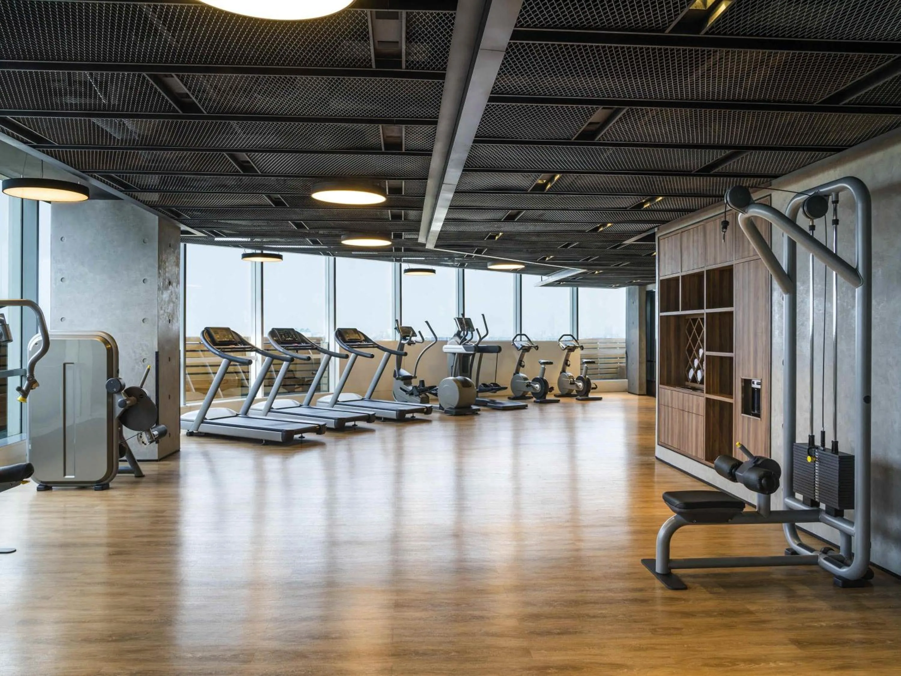 Fitness centre/facilities in Swissôtel Jakarta PIK Avenue