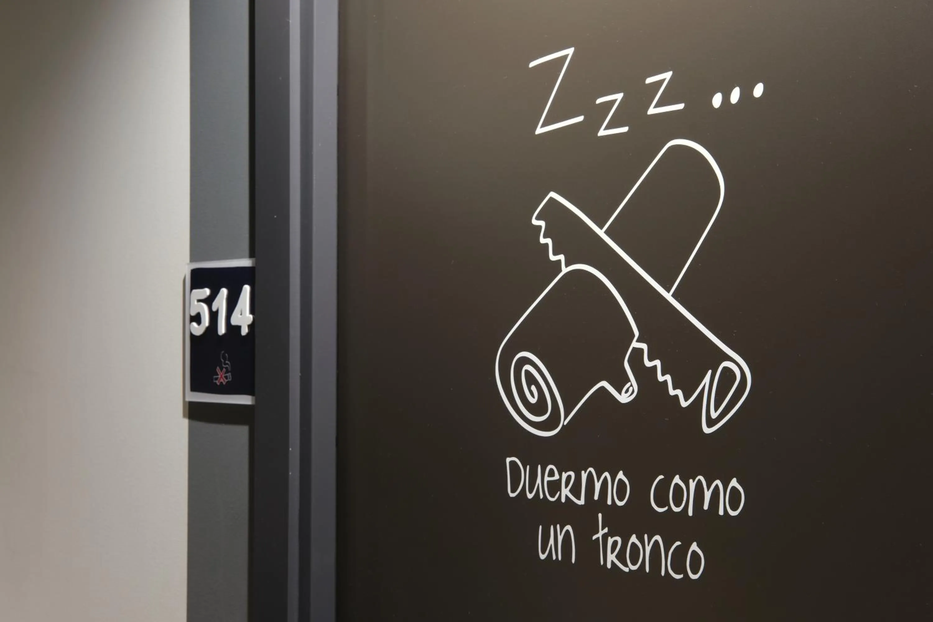 Bedroom in Ibis Budget Bilbao City