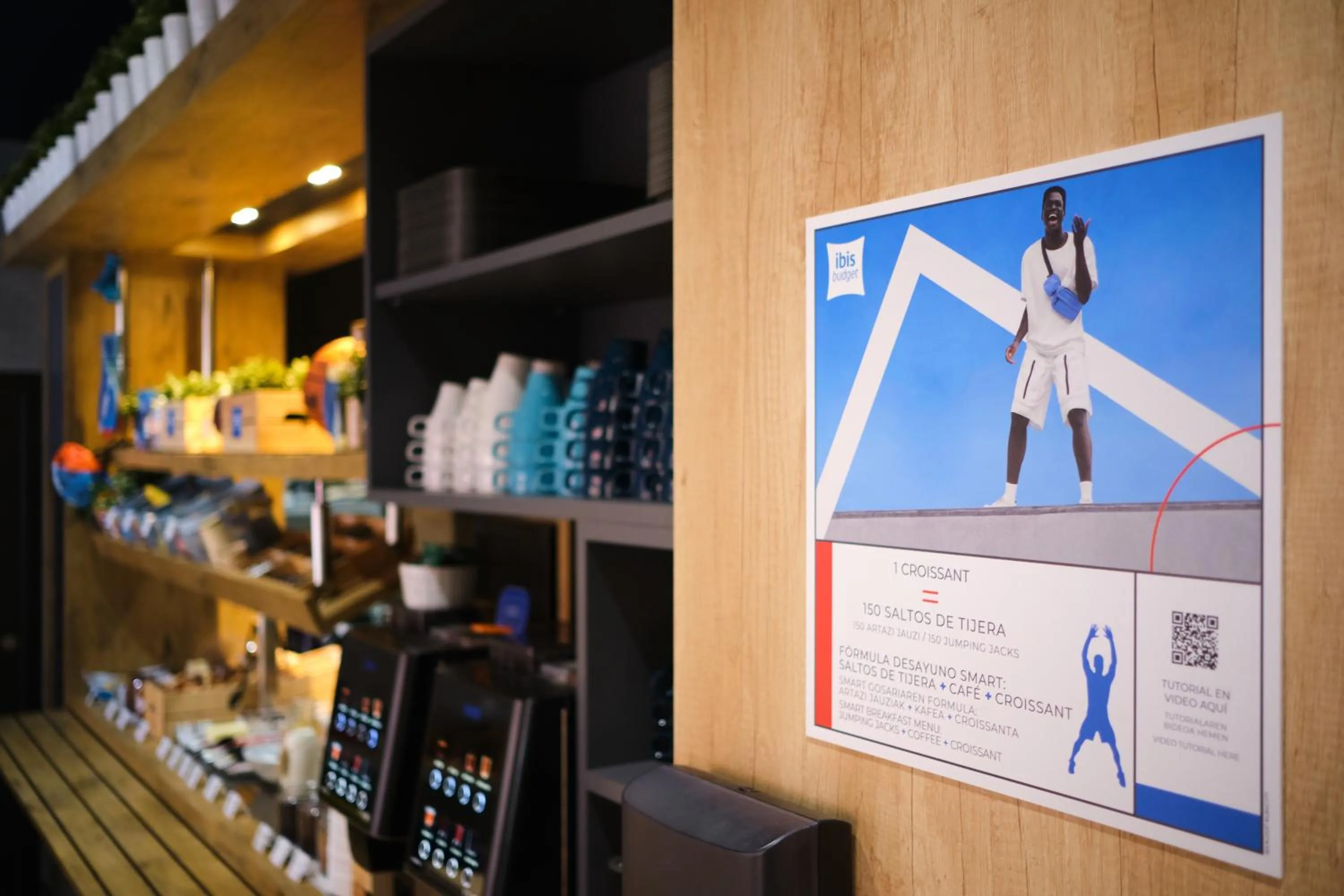 Buffet breakfast in Ibis Budget Bilbao City