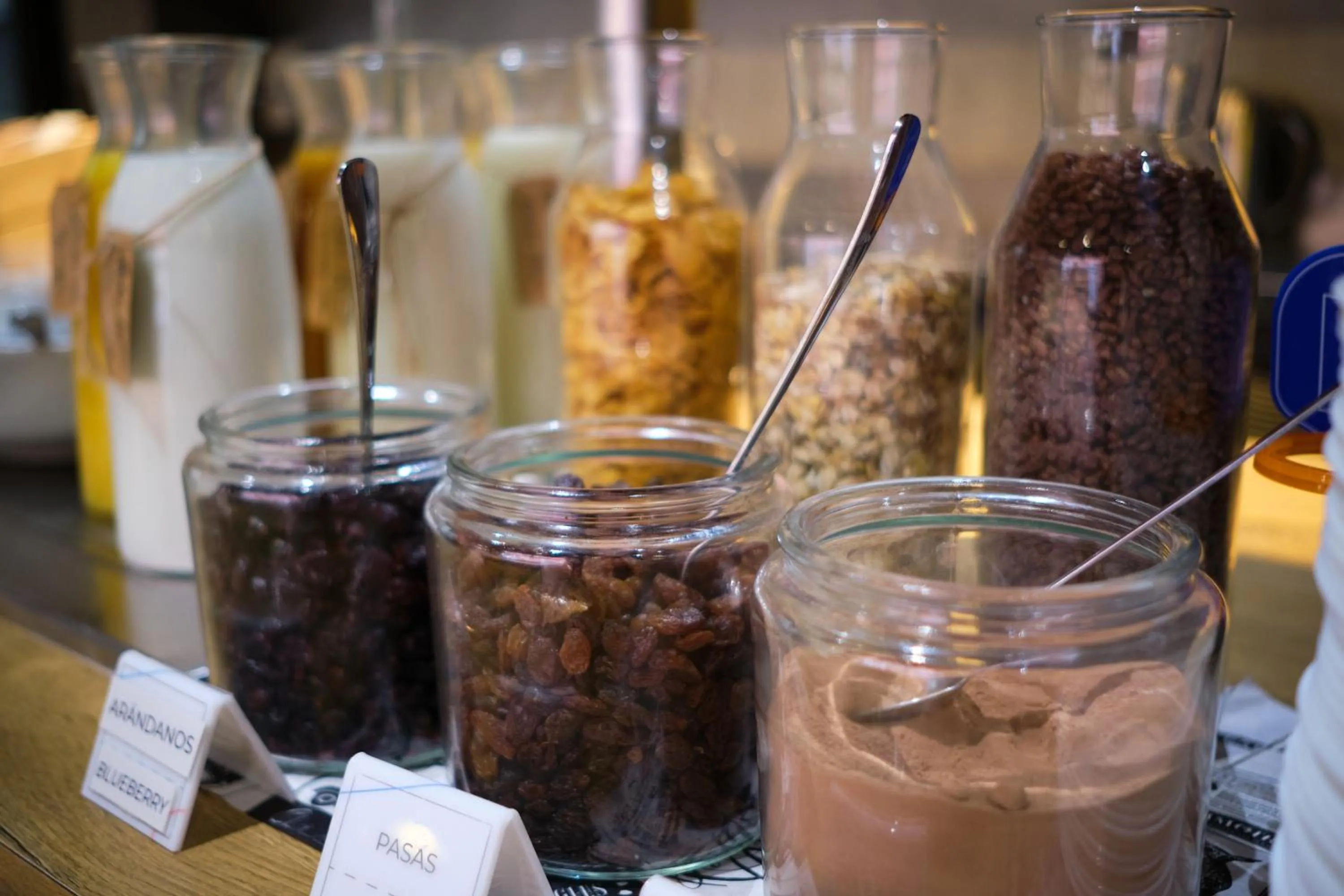 Buffet breakfast in Ibis Budget Bilbao City