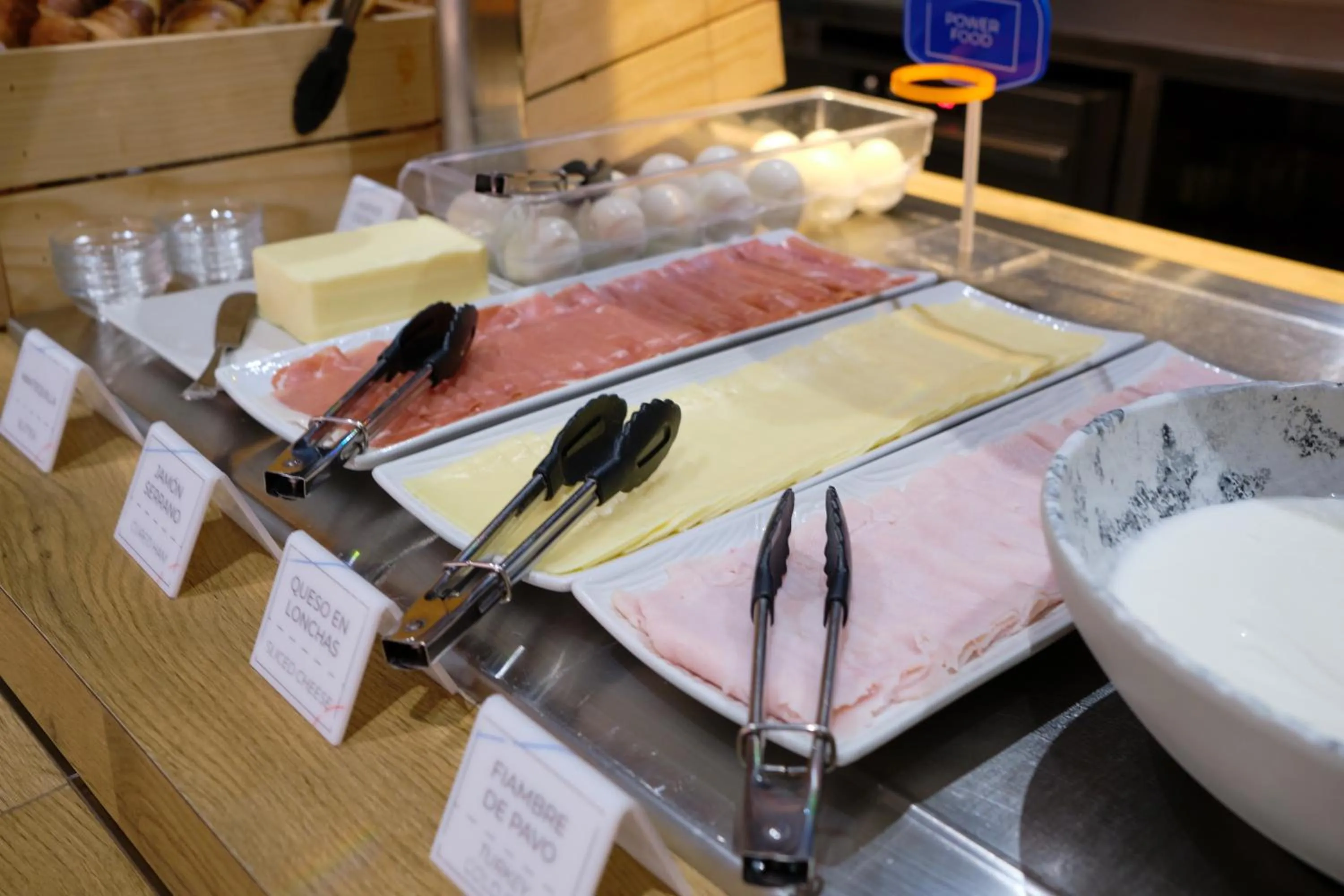 Buffet breakfast in Ibis Budget Bilbao City