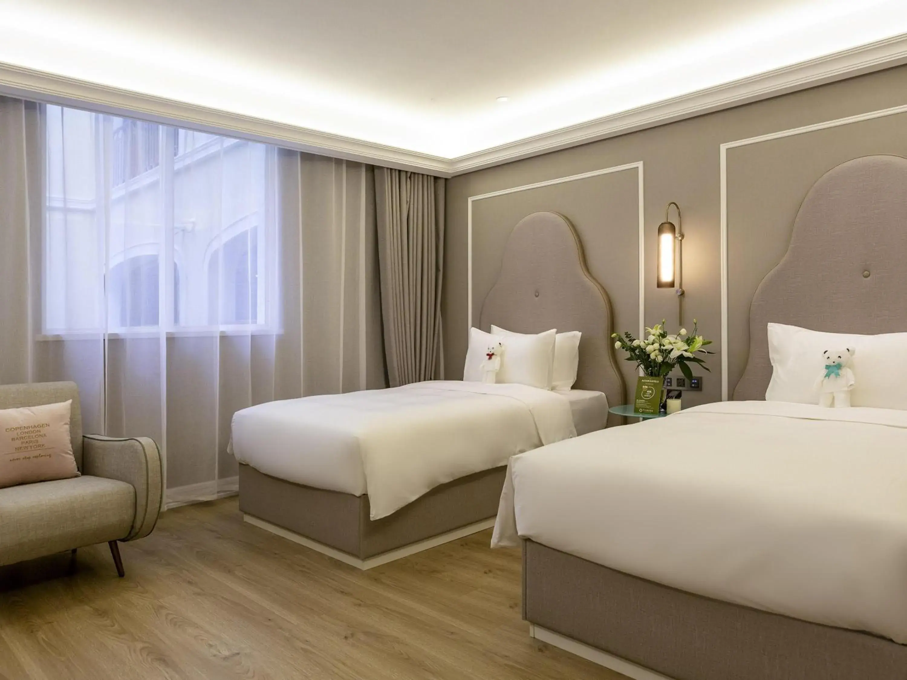 Privilege Twin Room in Mercure Taiyuan E Tech Privilege Twin Room in Mercure Taiyuan E Tech