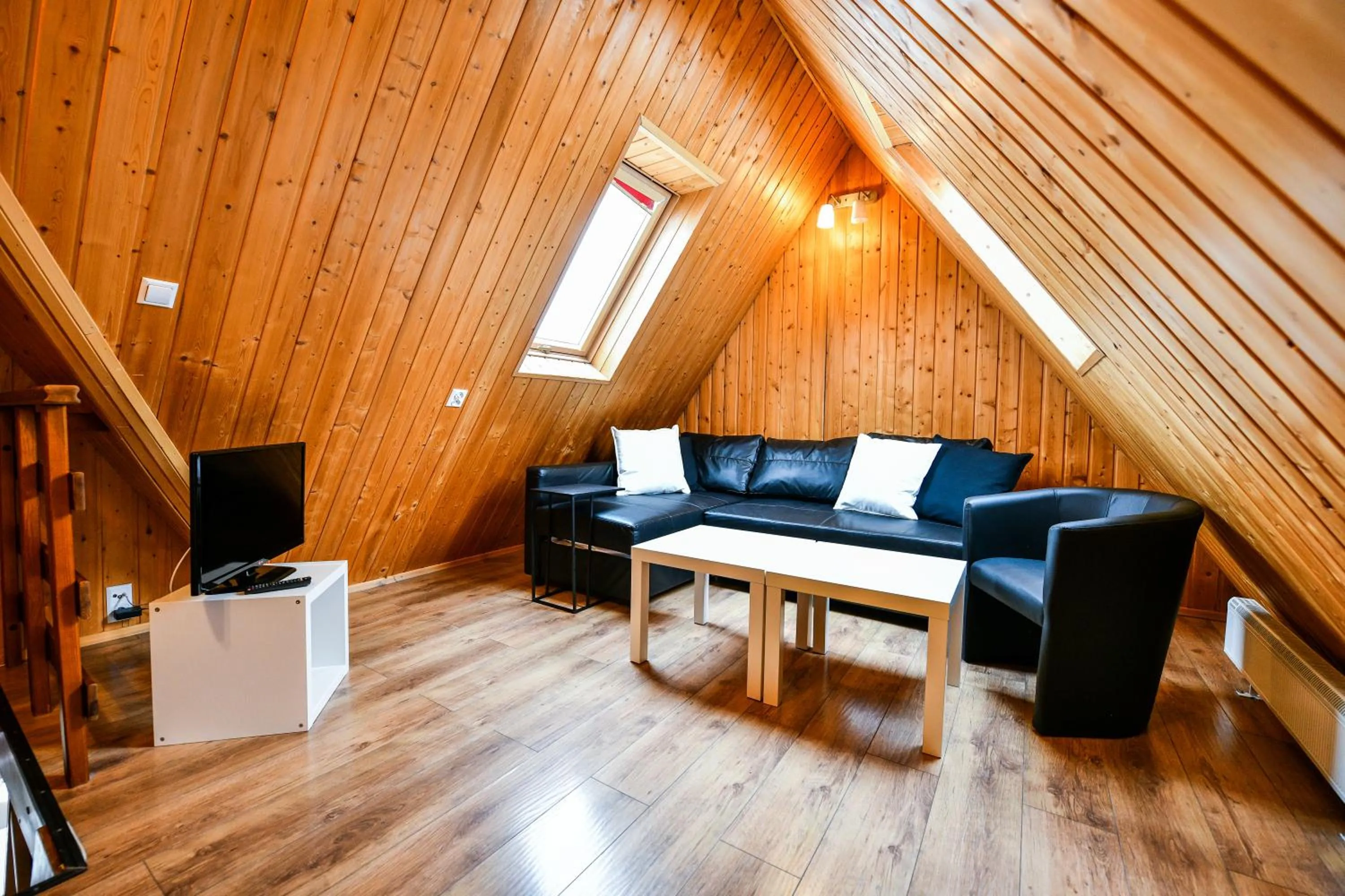 Seating area in RentPlanet - Apartamenty Bulwary Słowackiego