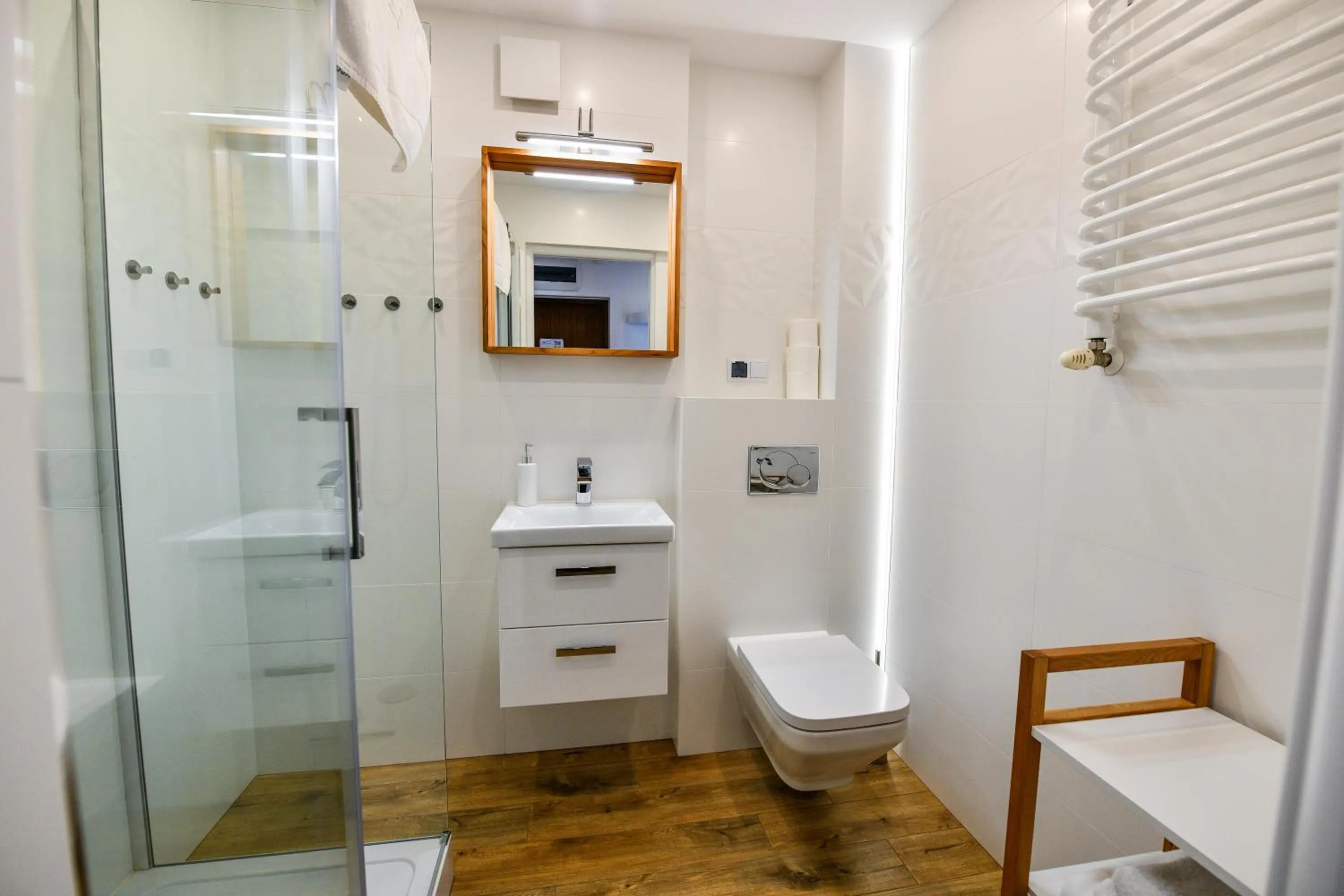 Bathroom in RentPlanet - Apartamenty Bulwary Słowackiego