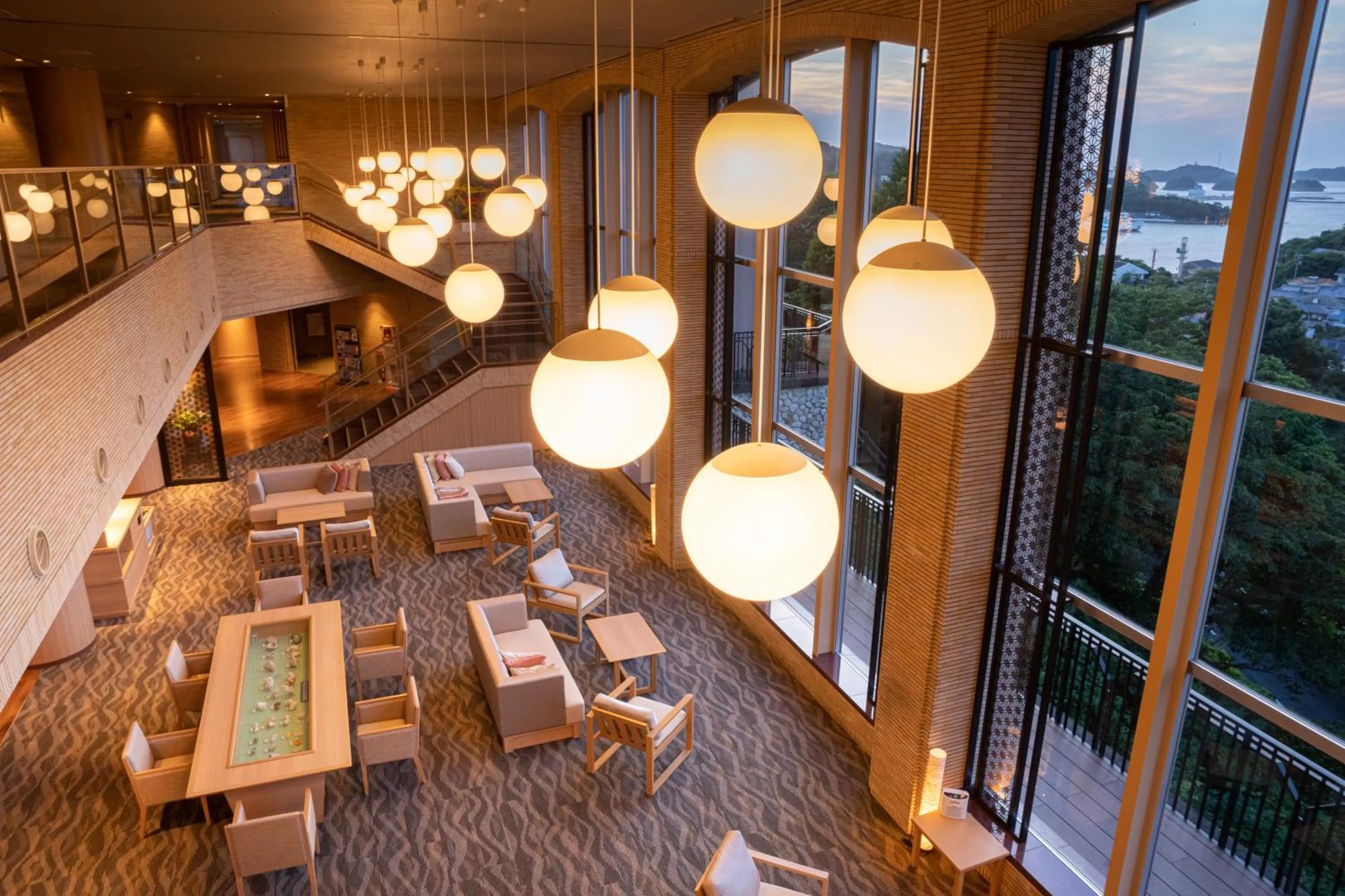 Lobby or reception in KAMENOI HOTEL Toba