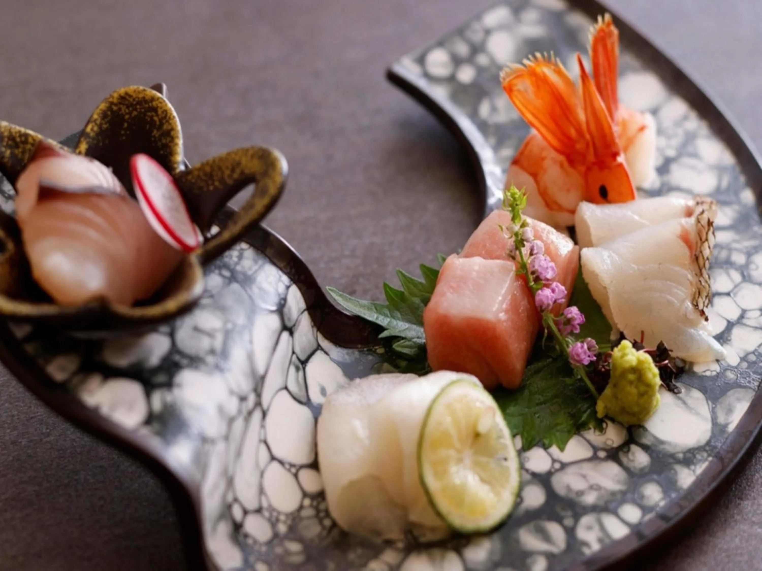 Dinner in KAMENOI HOTEL Toba