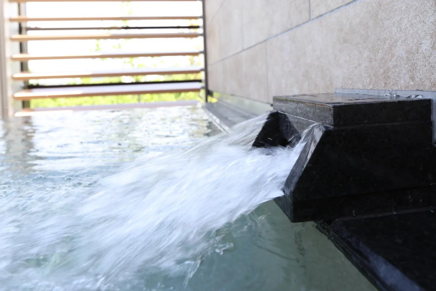 Hot Spring Bath in KAMENOI HOTEL Toba