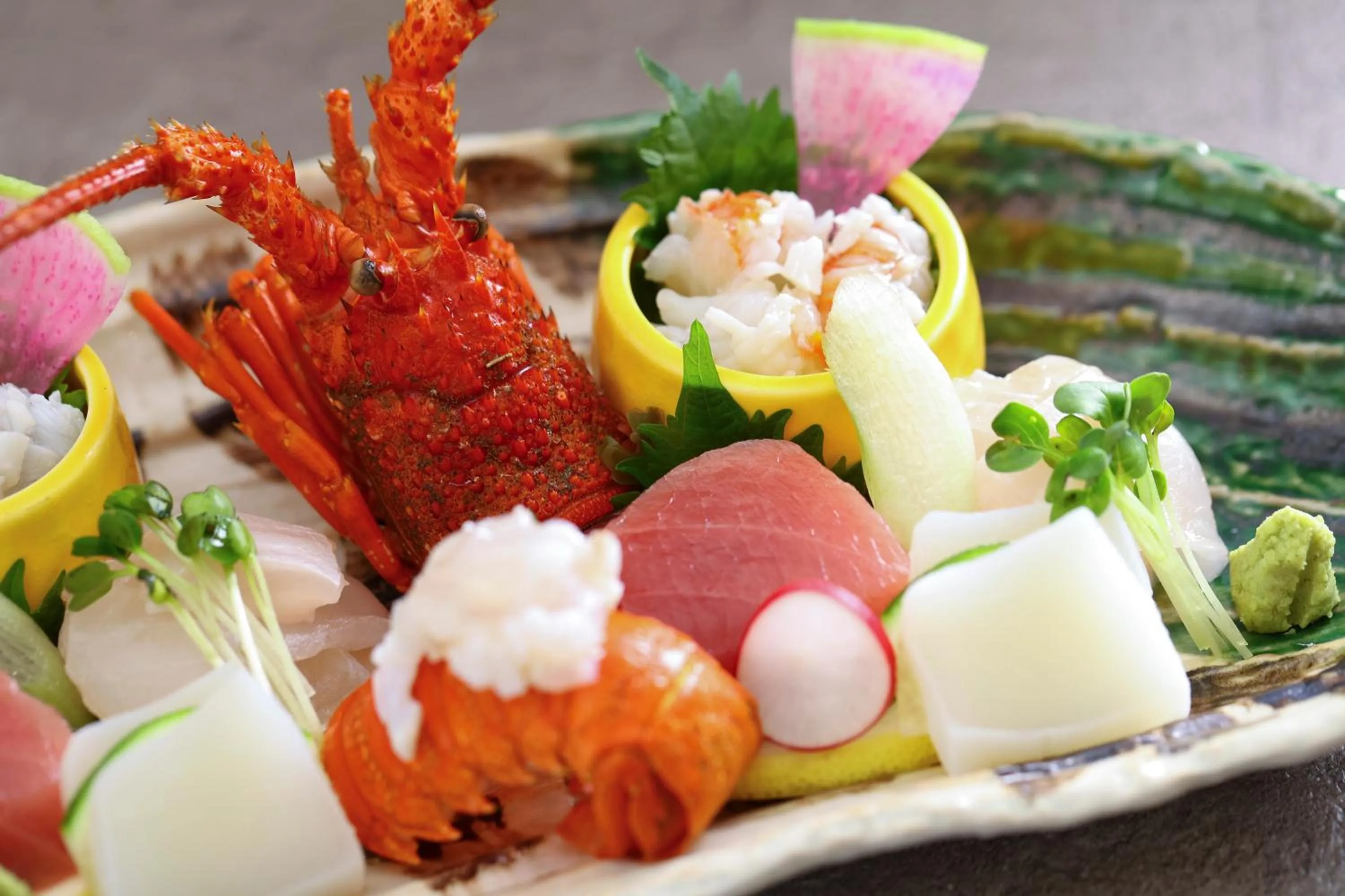 Meals in KAMENOI HOTEL Itako