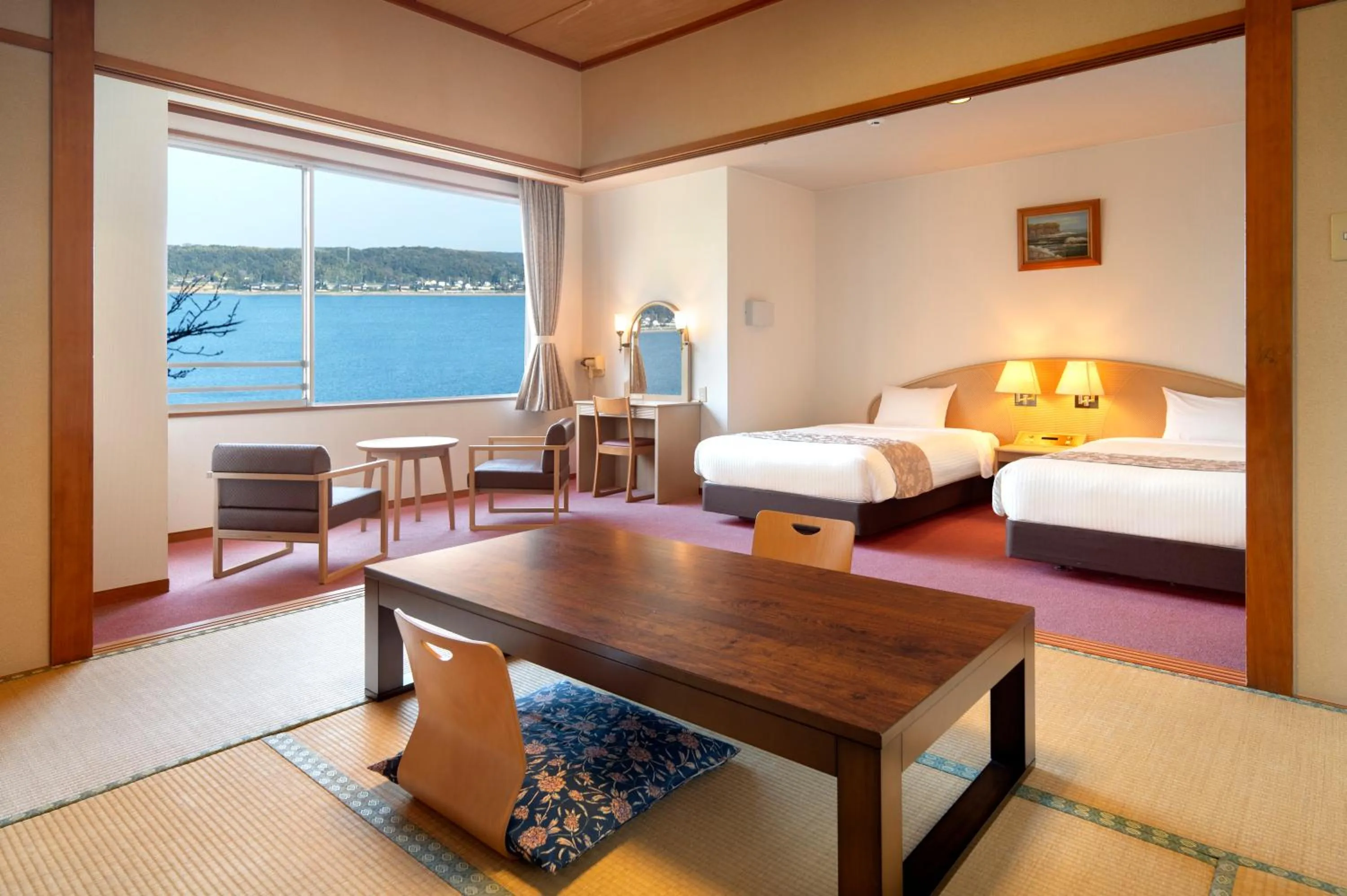 Photo of the whole room, Bed in KAMENOI HOTEL Itako