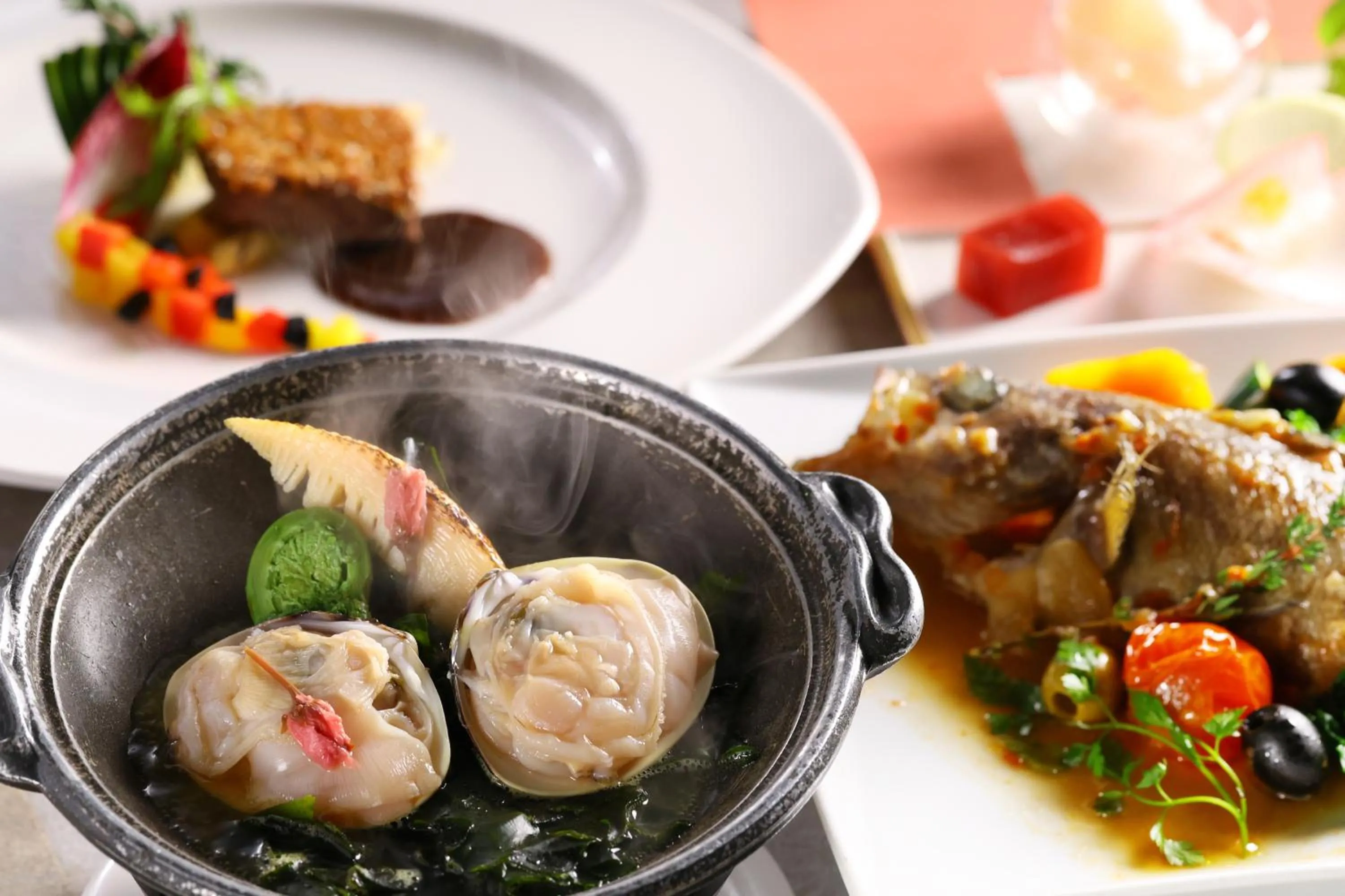 Dinner in KAMENOI HOTEL Itako