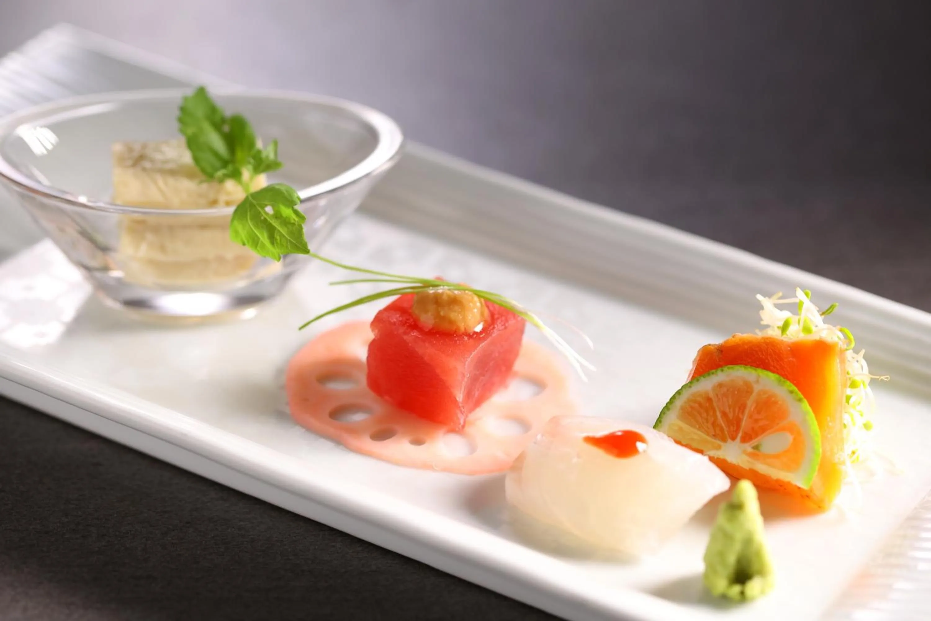 Food in KAMENOI HOTEL Itako