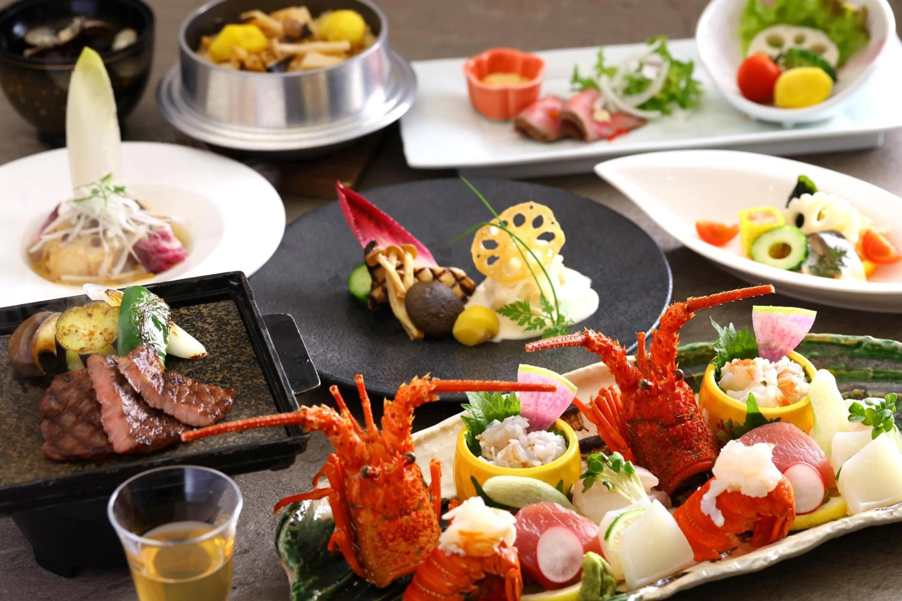 Meals in KAMENOI HOTEL Itako