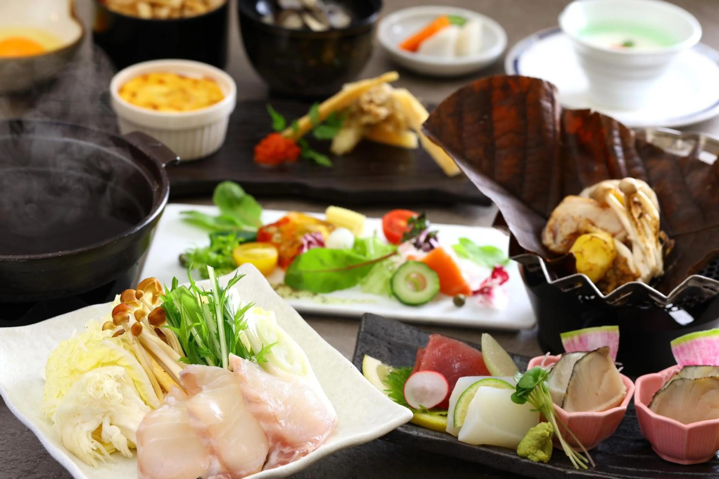 Meals in KAMENOI HOTEL Itako