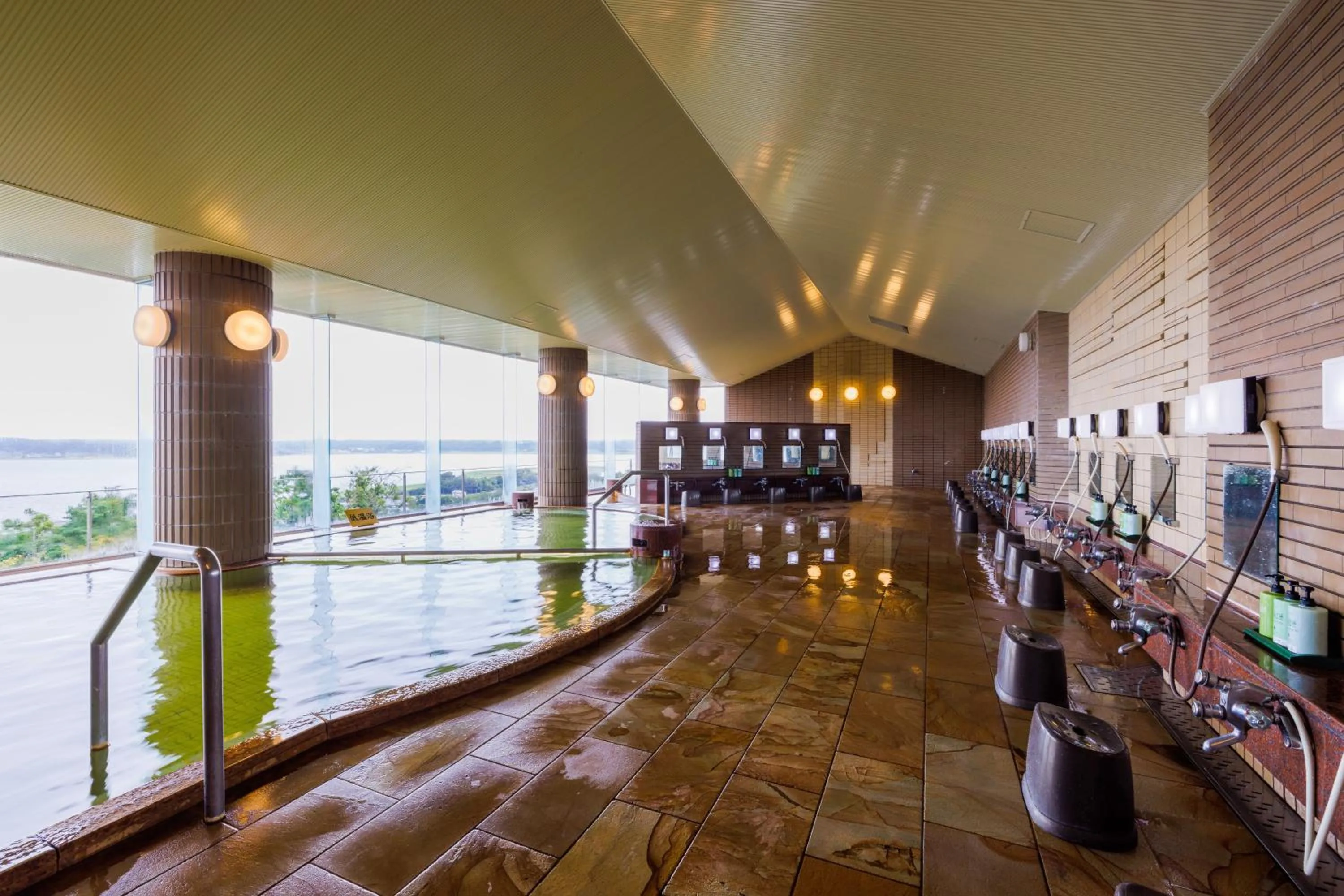 Public Bath in KAMENOI HOTEL Itako