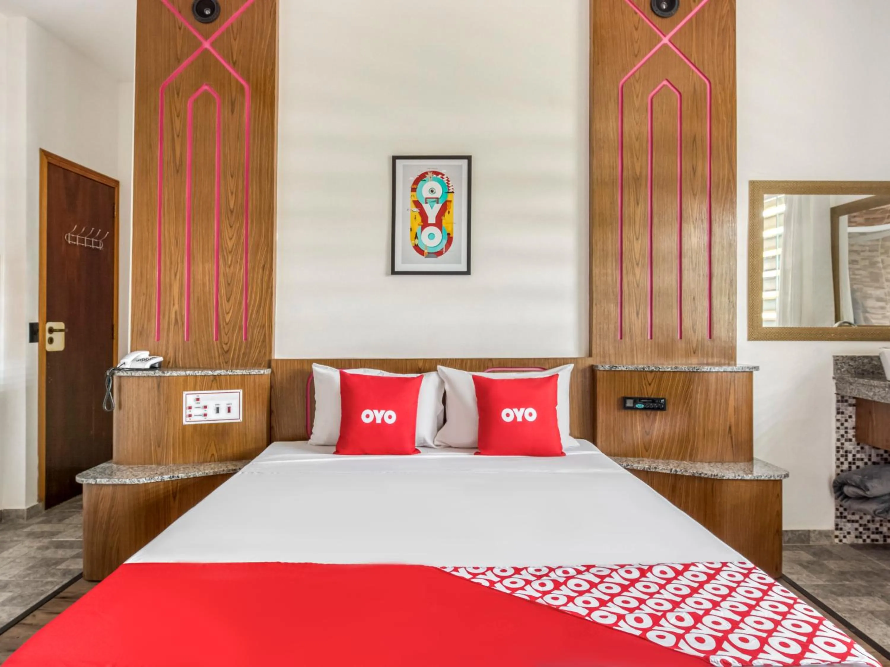 Bedroom in OYO Estrela Dalva, São Paulo