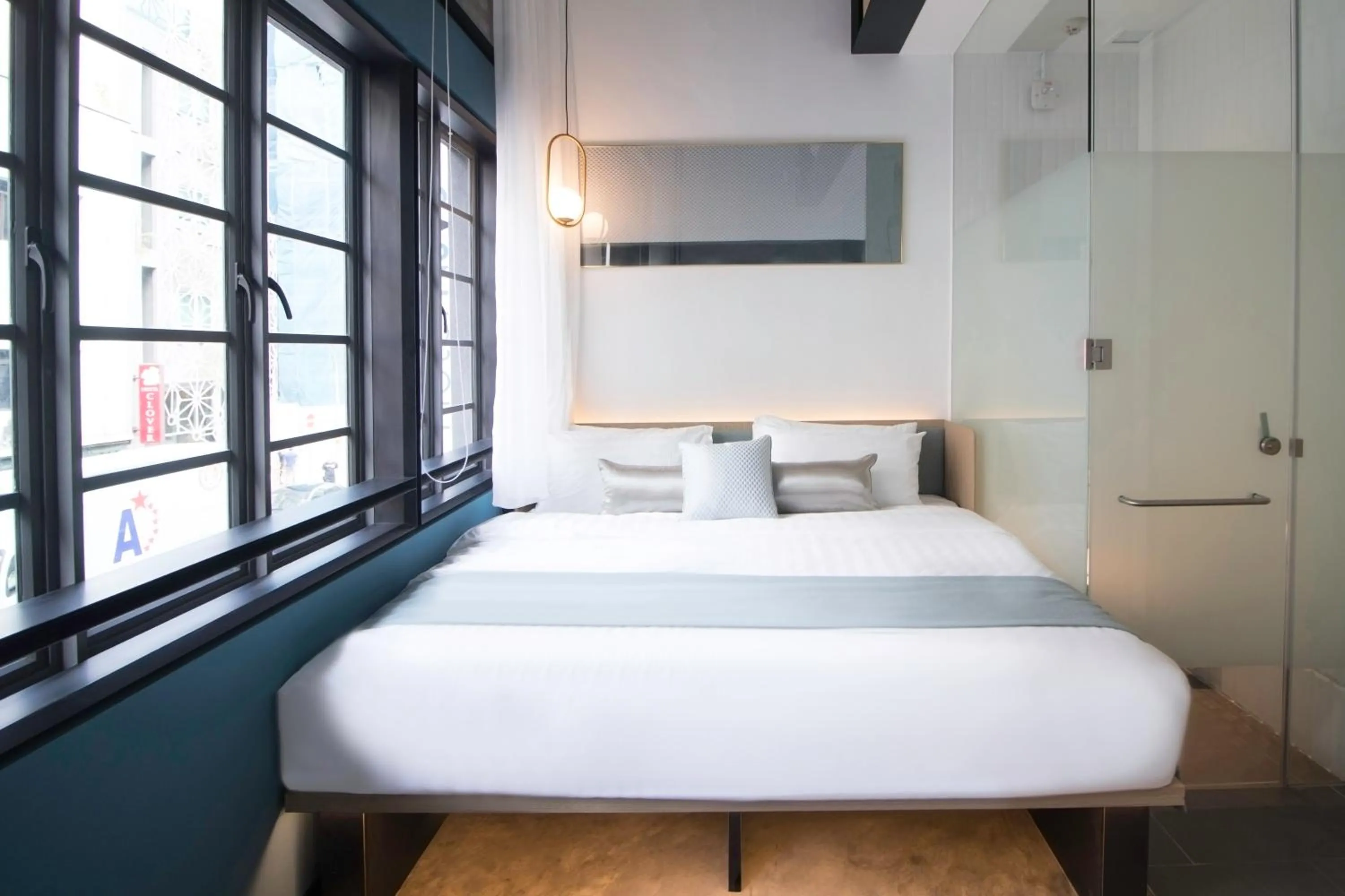 Bed in Hotel NuVe Elements