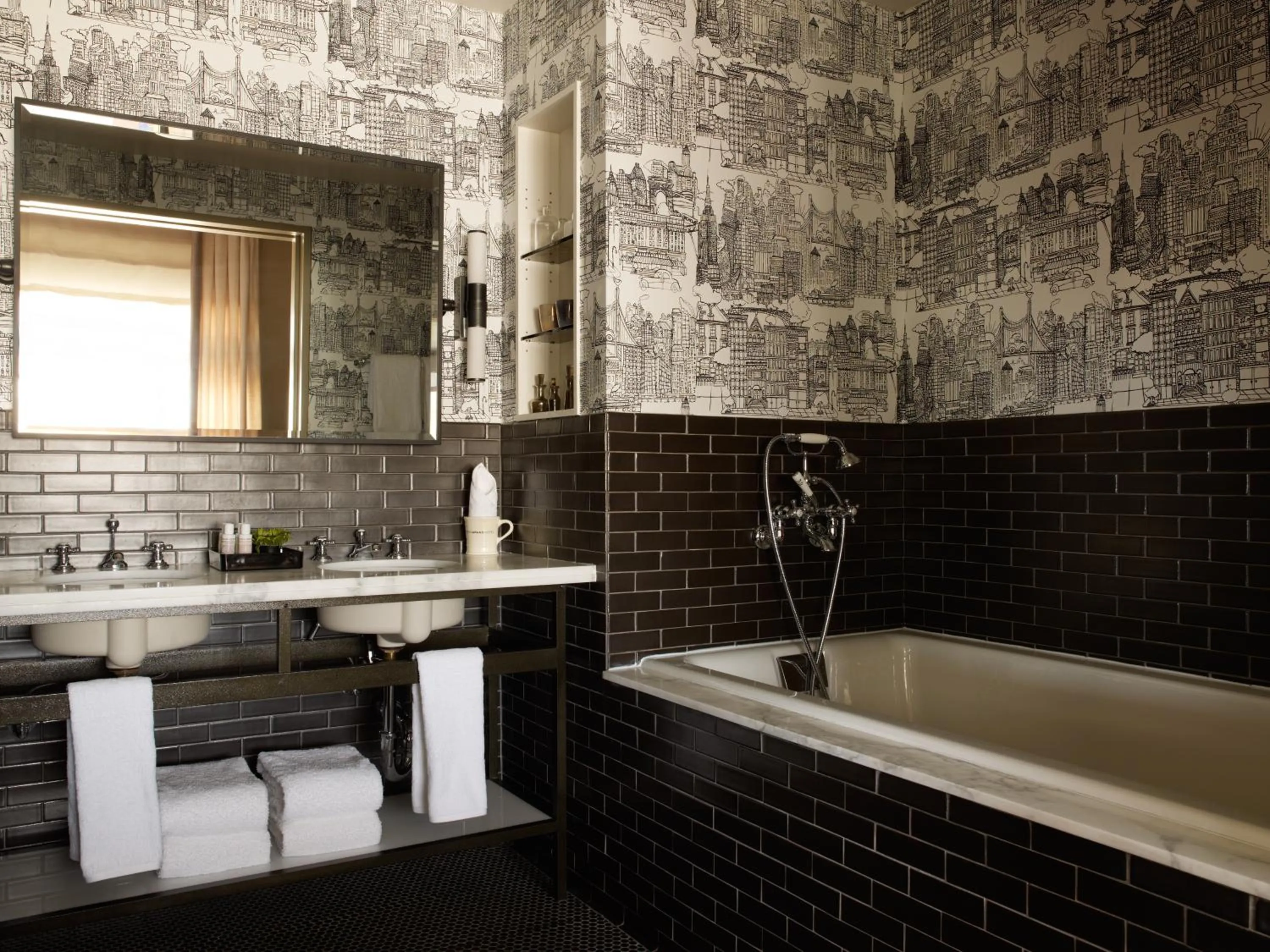 Bathroom in Soho Grand Hotel